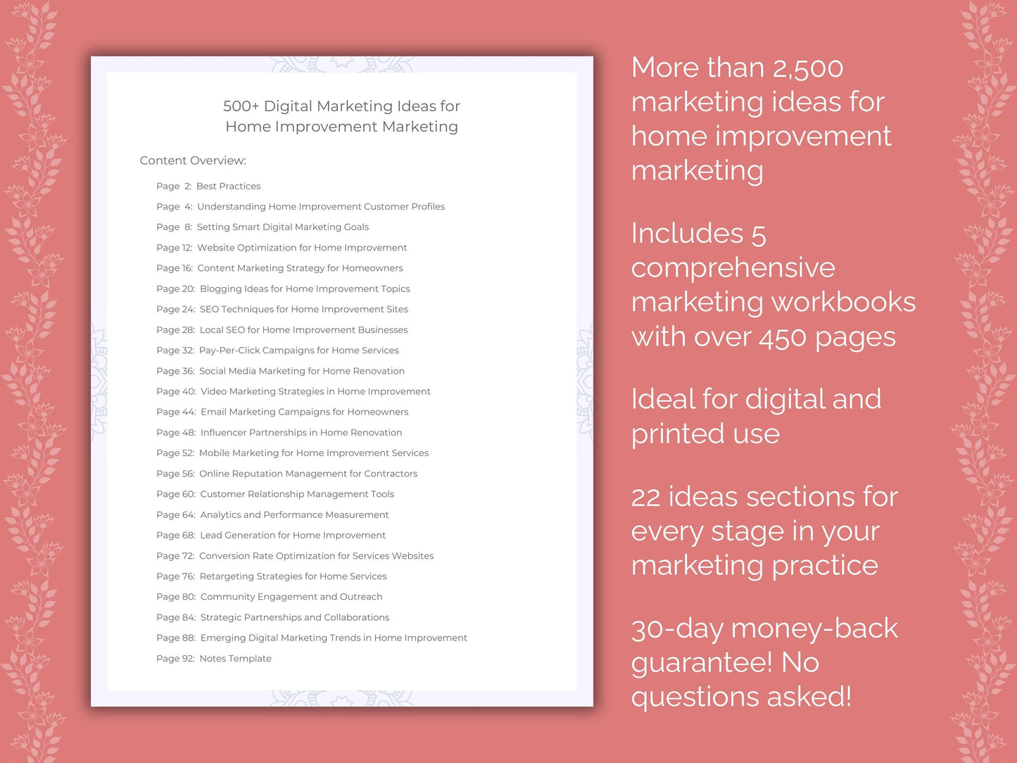 Home Improvement Marketing Templates