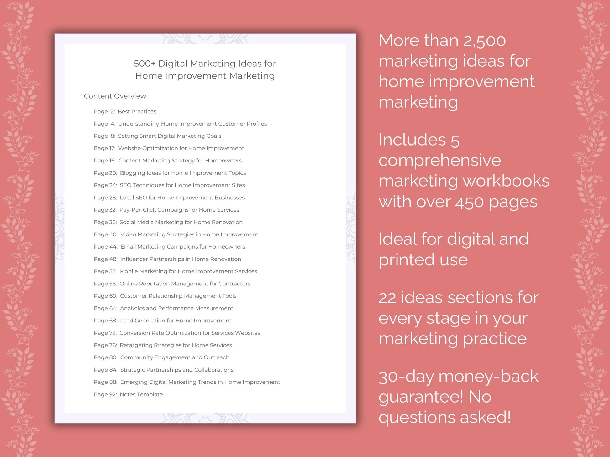 Home Improvement Marketing Templates