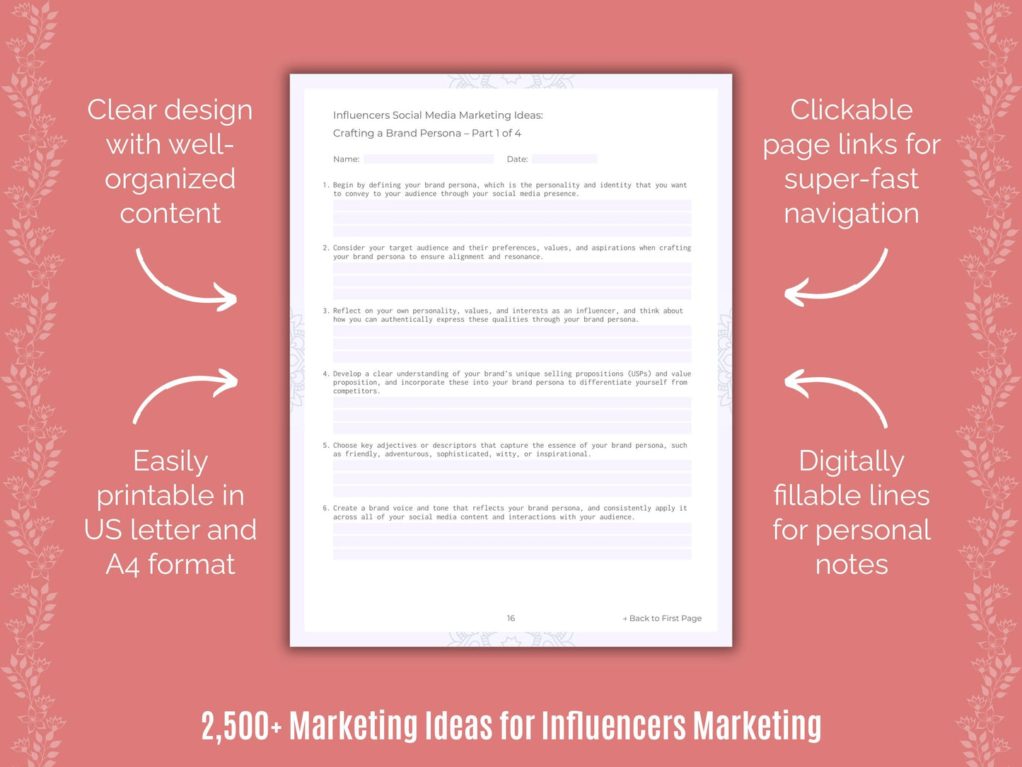 Influencers Marketing Cheat Sheets