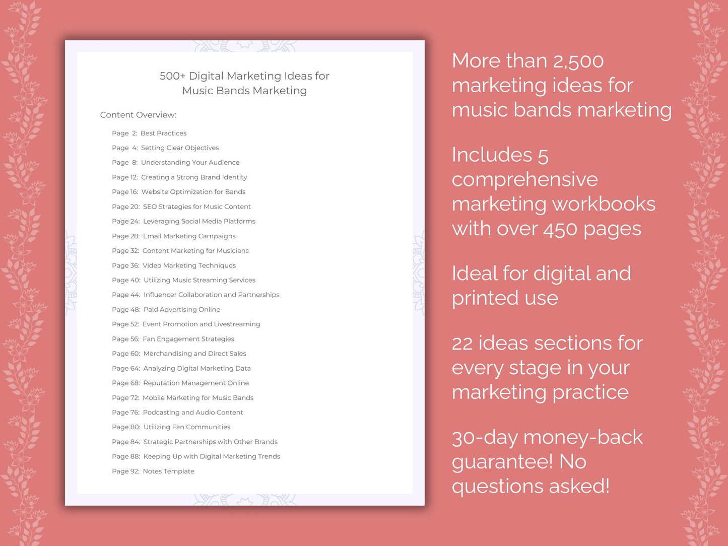 Music Bands Marketing Templates