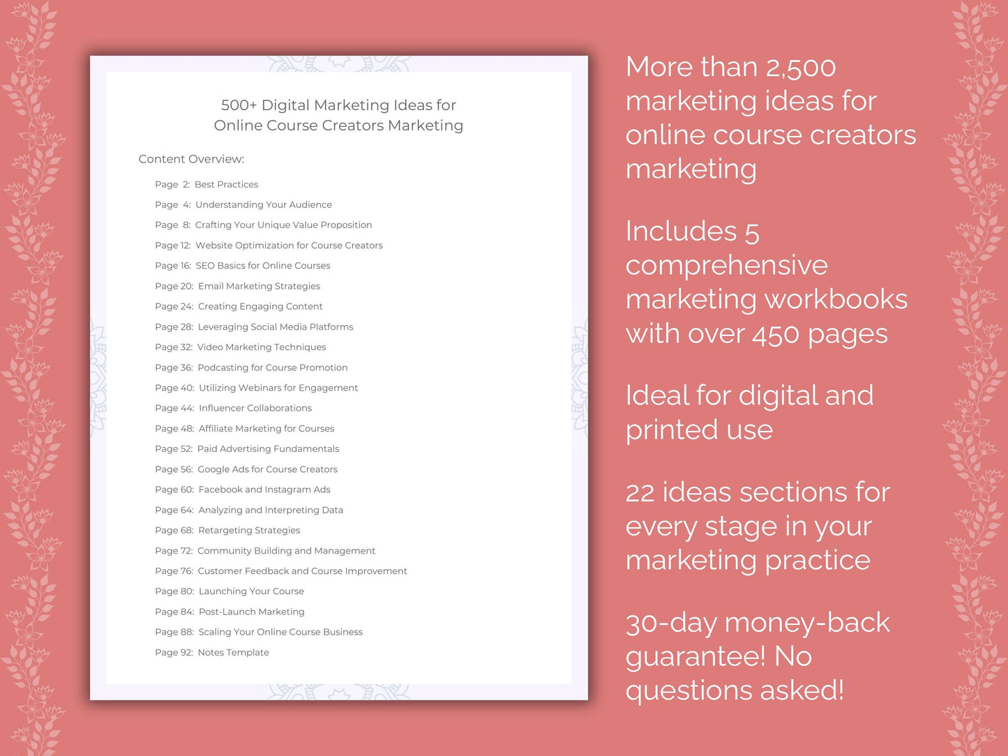 Online Course Creators Marketing Templates