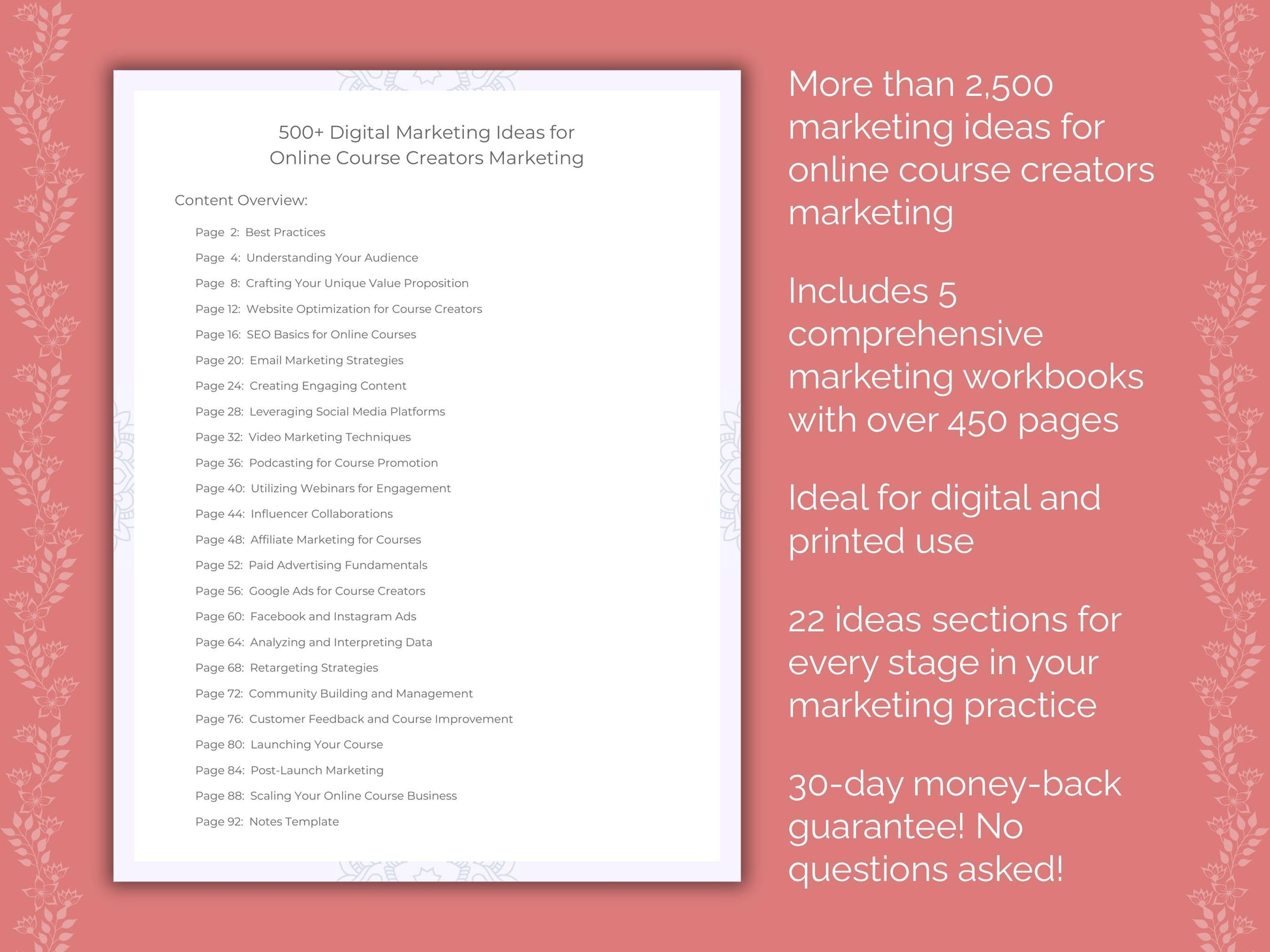 Online Course Creators Marketing Templates