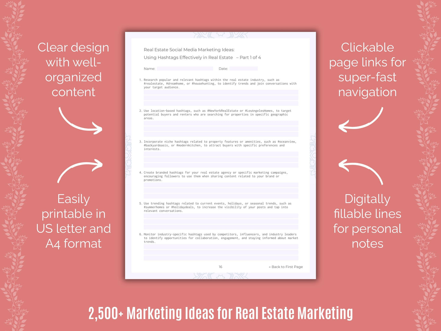 Real Estate Marketing Cheat Sheets