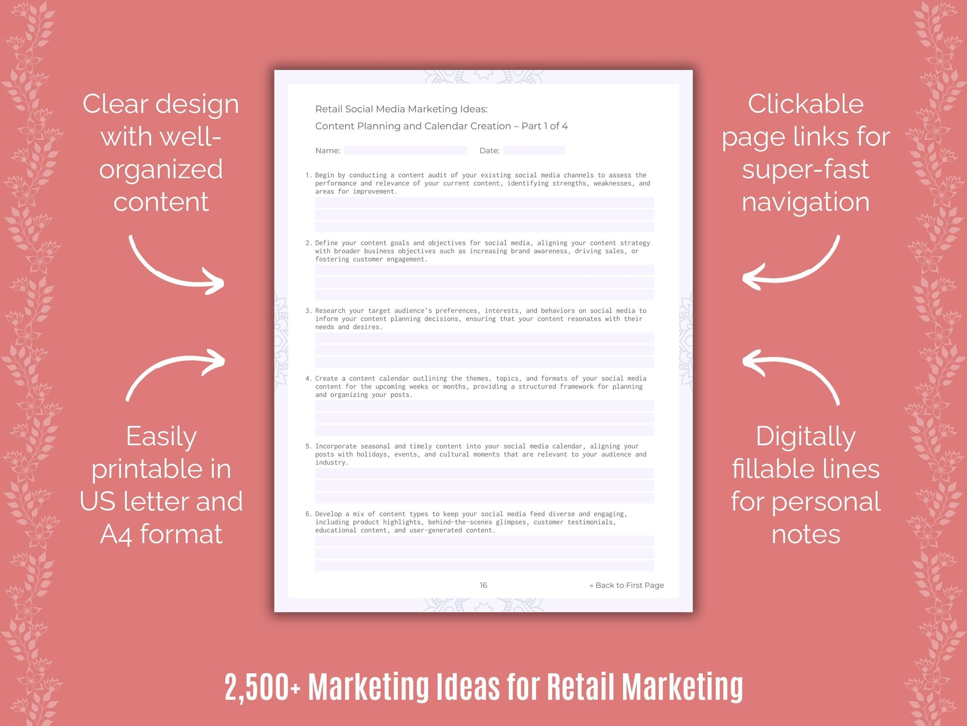 Retail Marketing Cheat Sheets