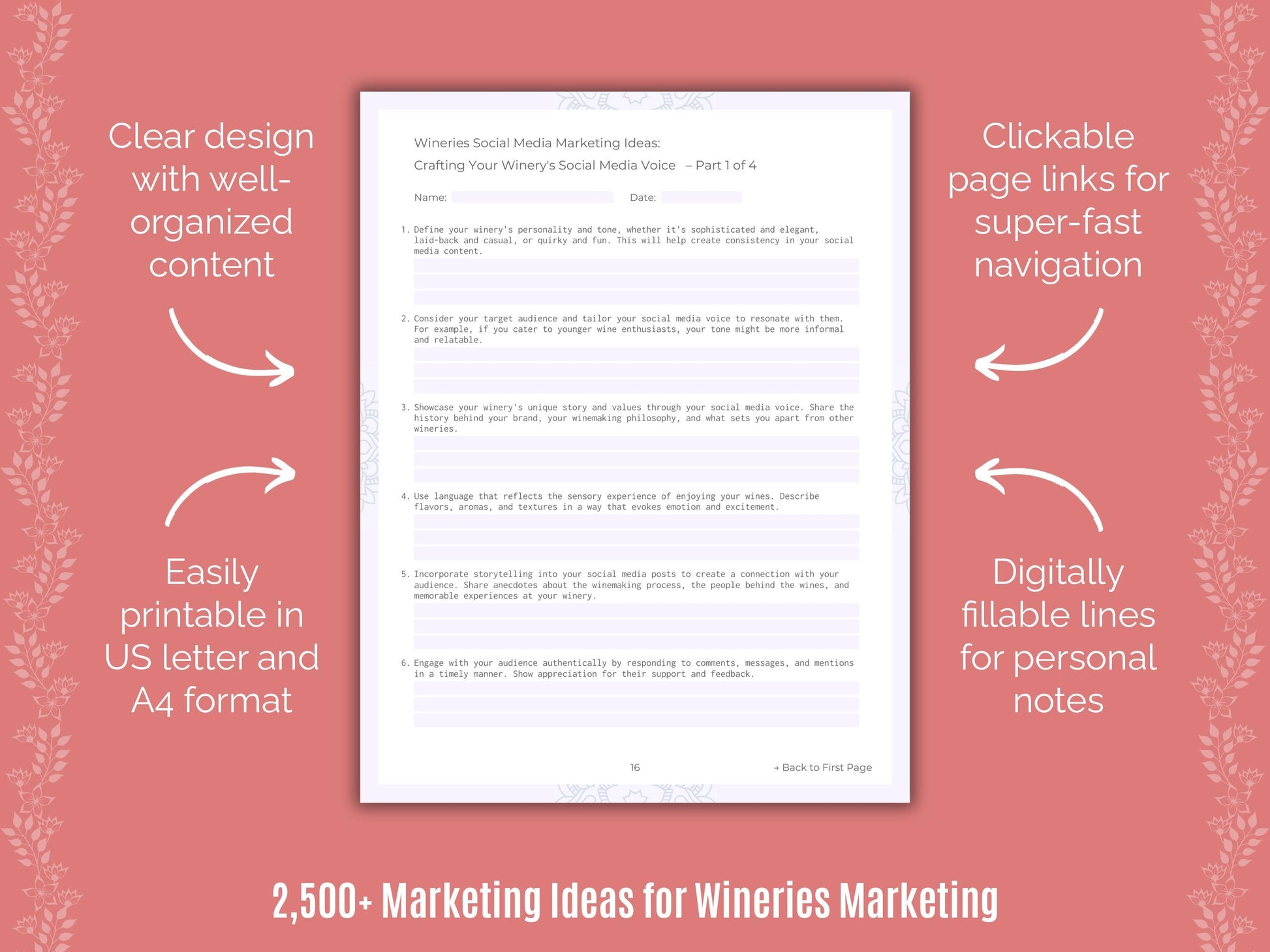 Wineries Marketing Cheat Sheets