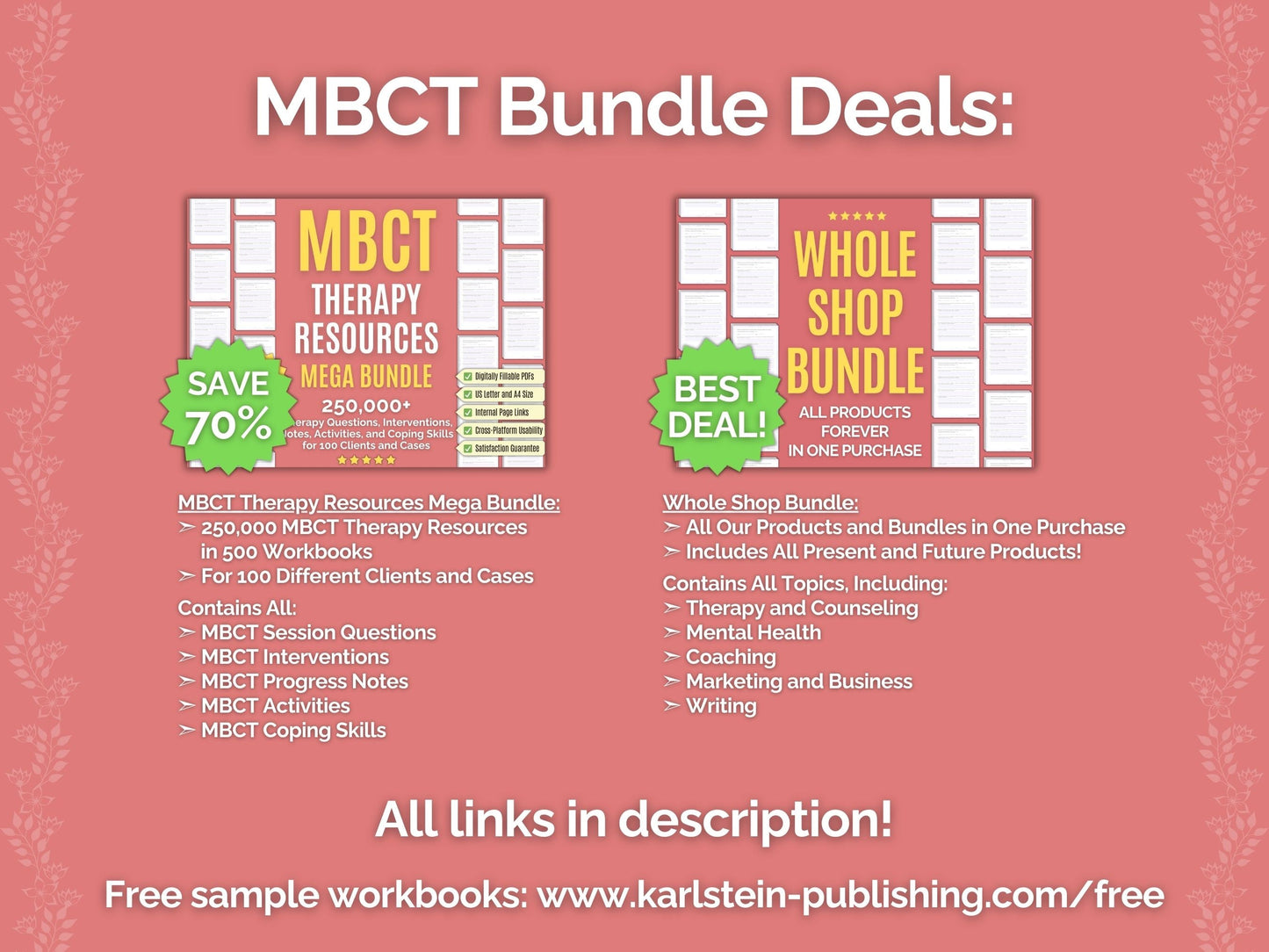 Mindfulness-Based Cognitive Therapy (MBCT) Validating Statements Mental Health Tools