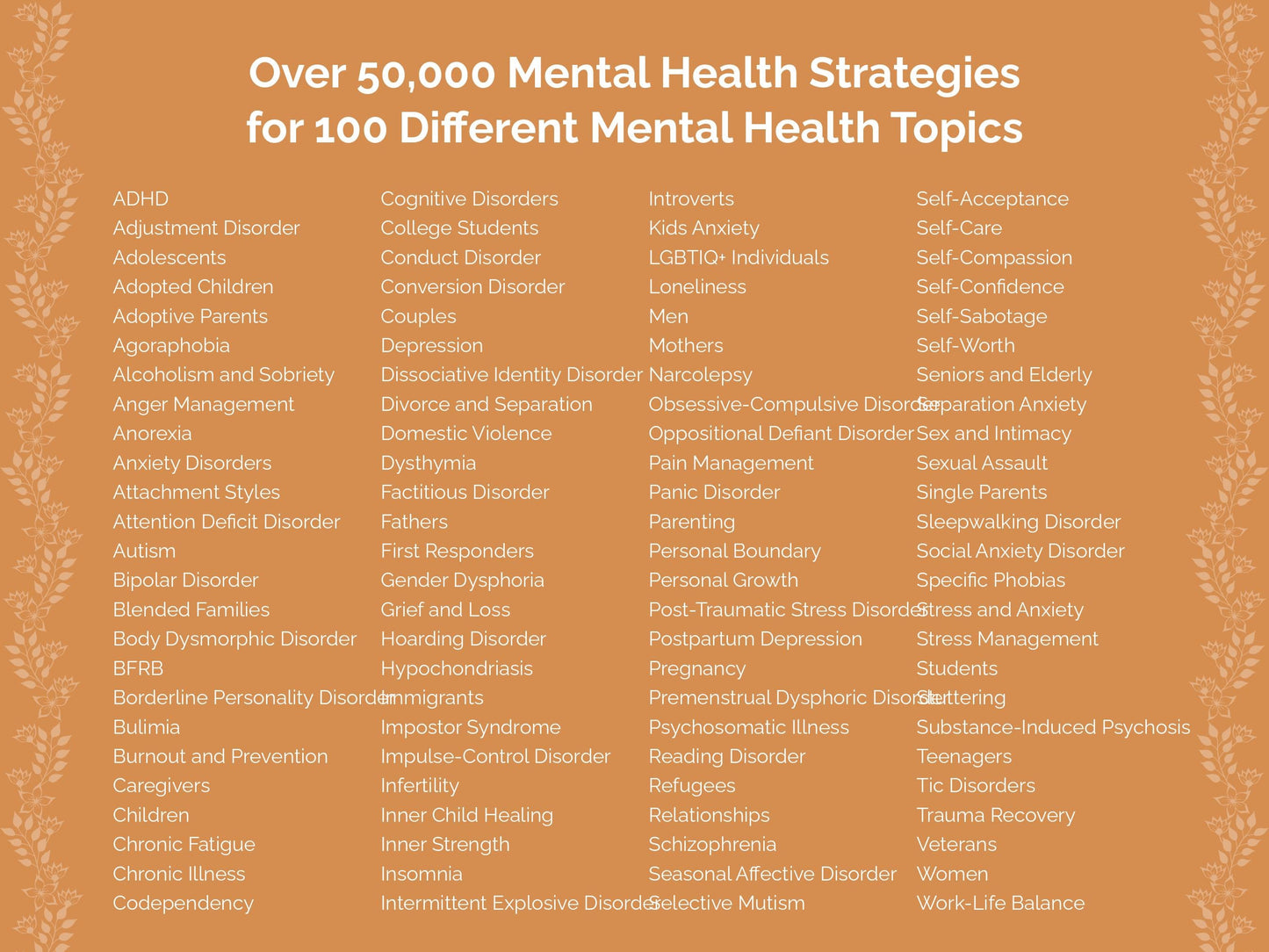 Mental Health Strategies Counseling Templates