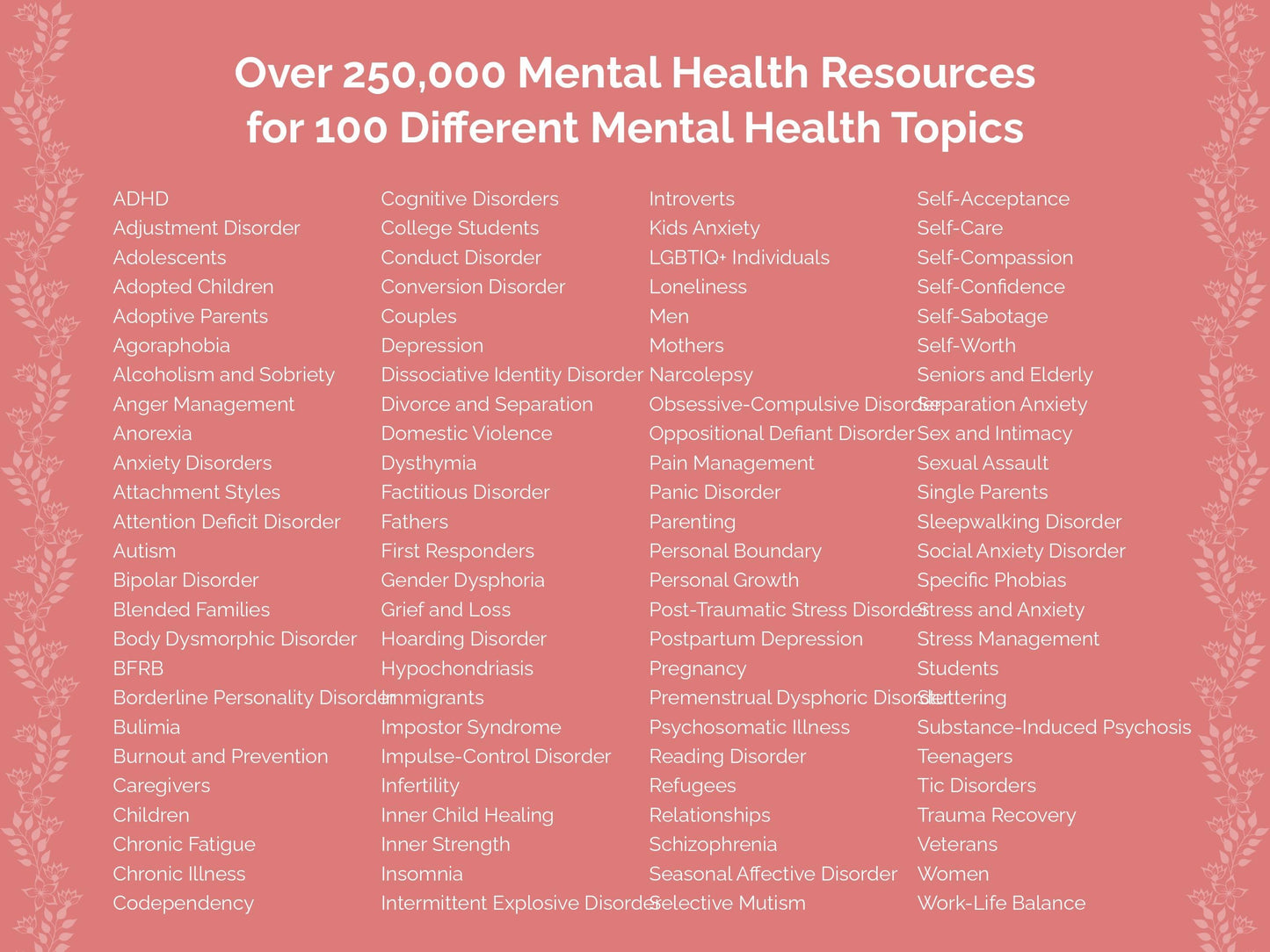 Mental Health Counseling Templates