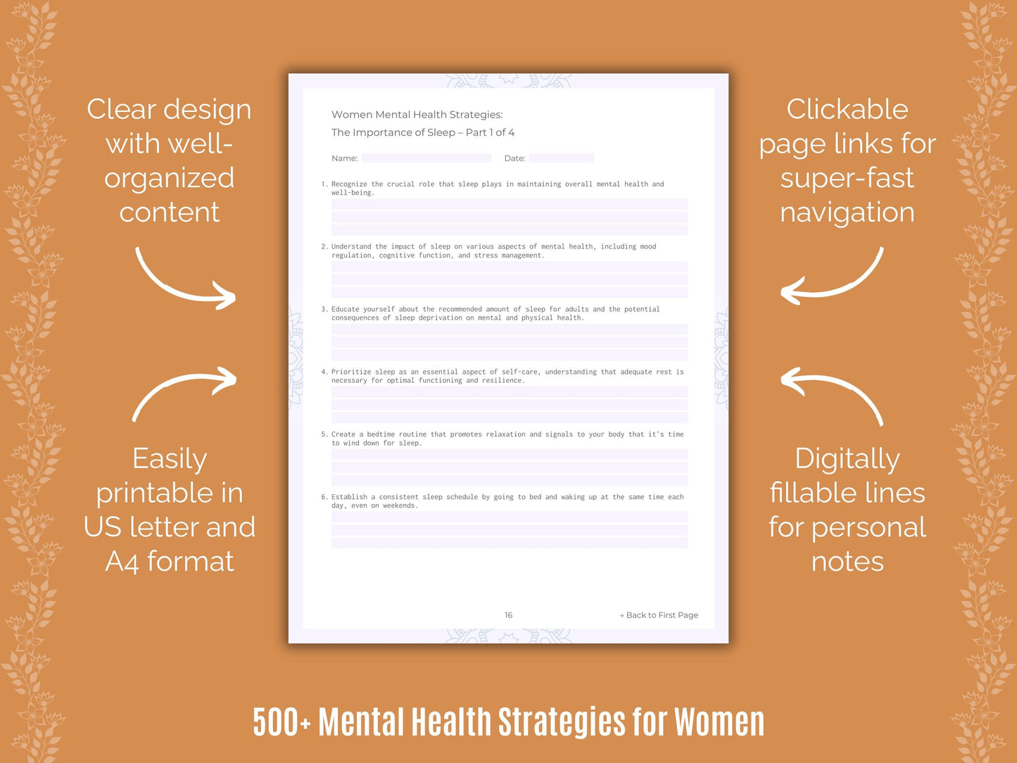 Women Mental Health Counseling Templates