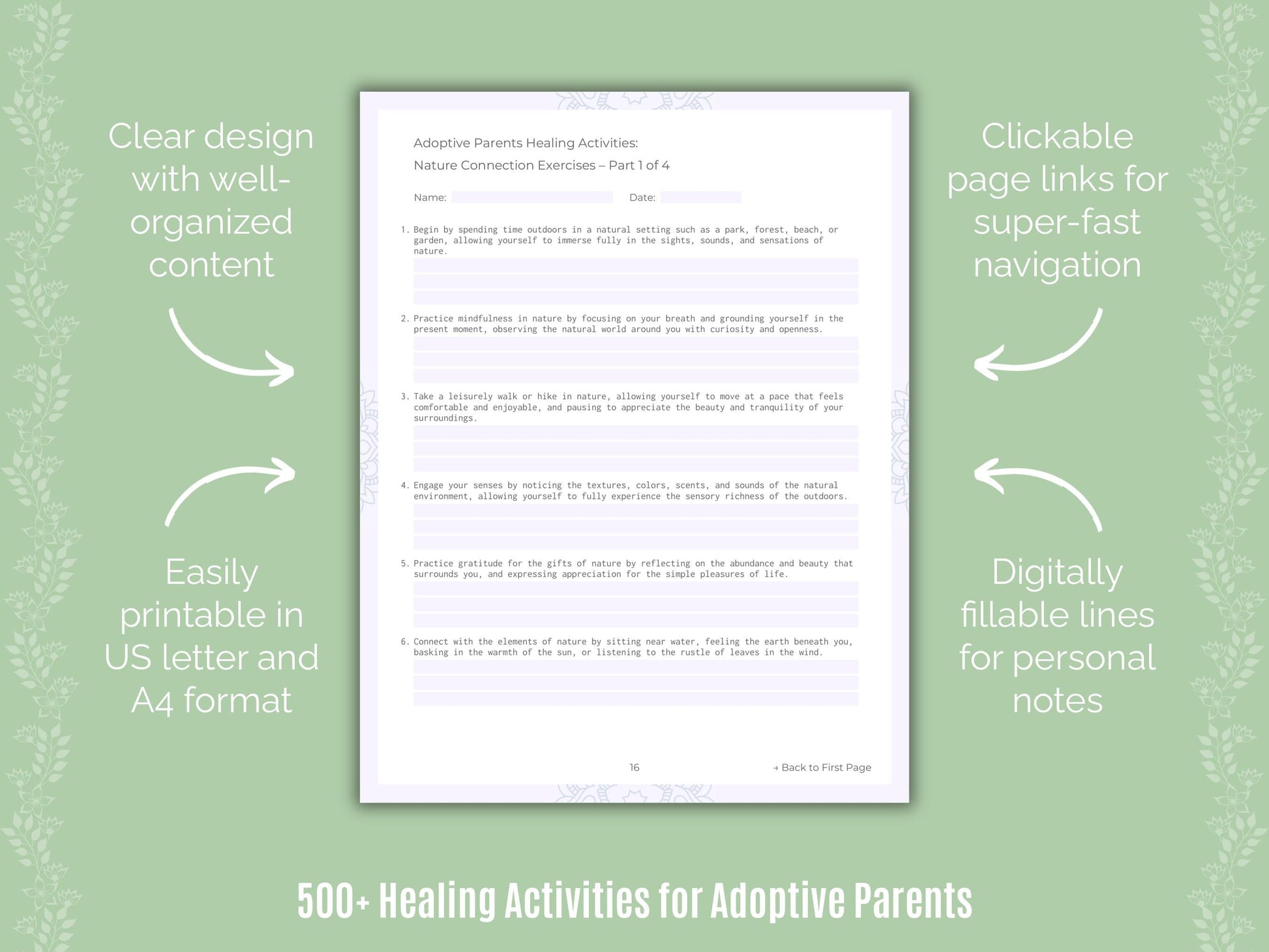 Adoptive Parents Mental Health Counseling Templates