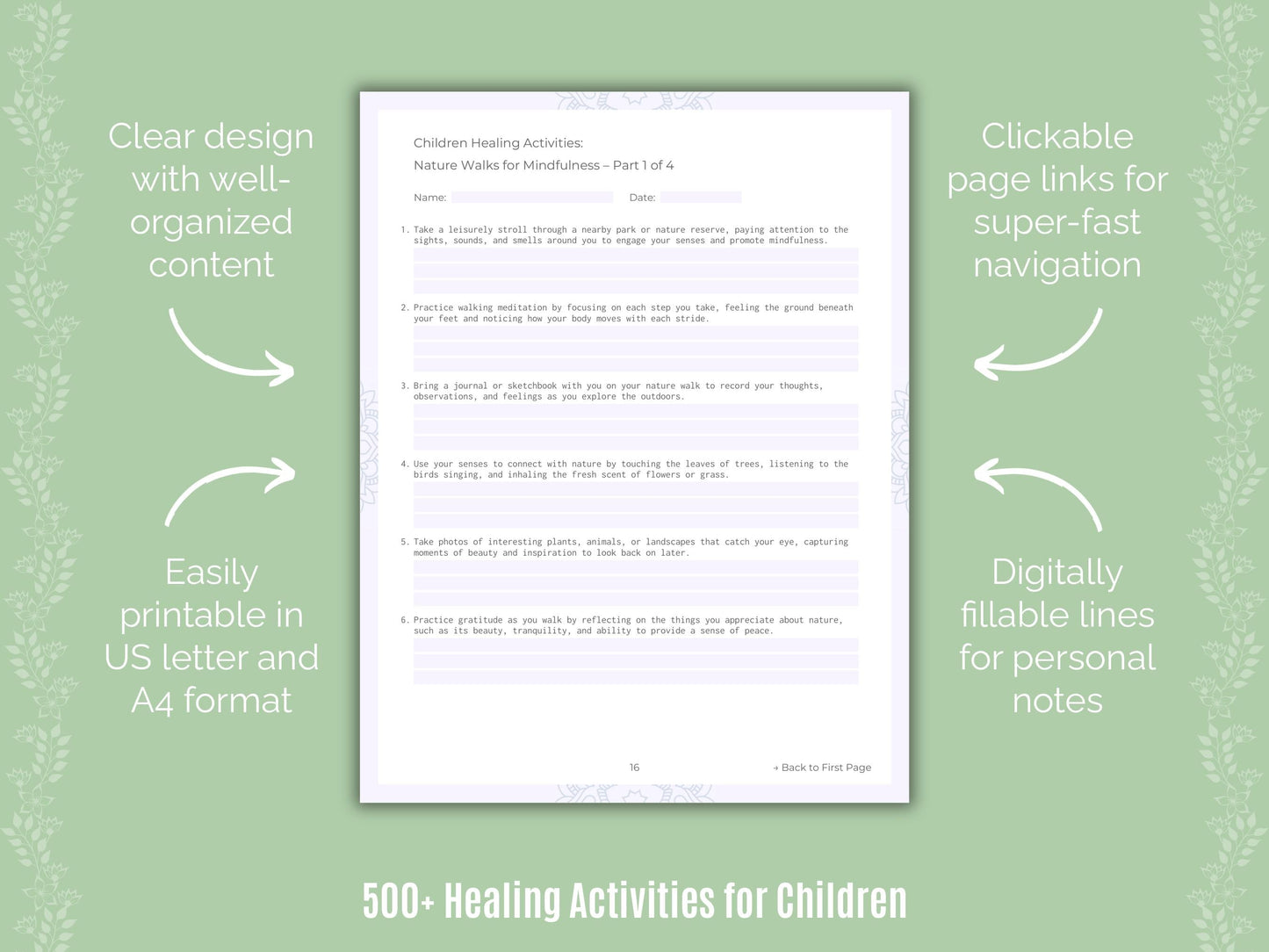 Children Mental Health Counseling Templates