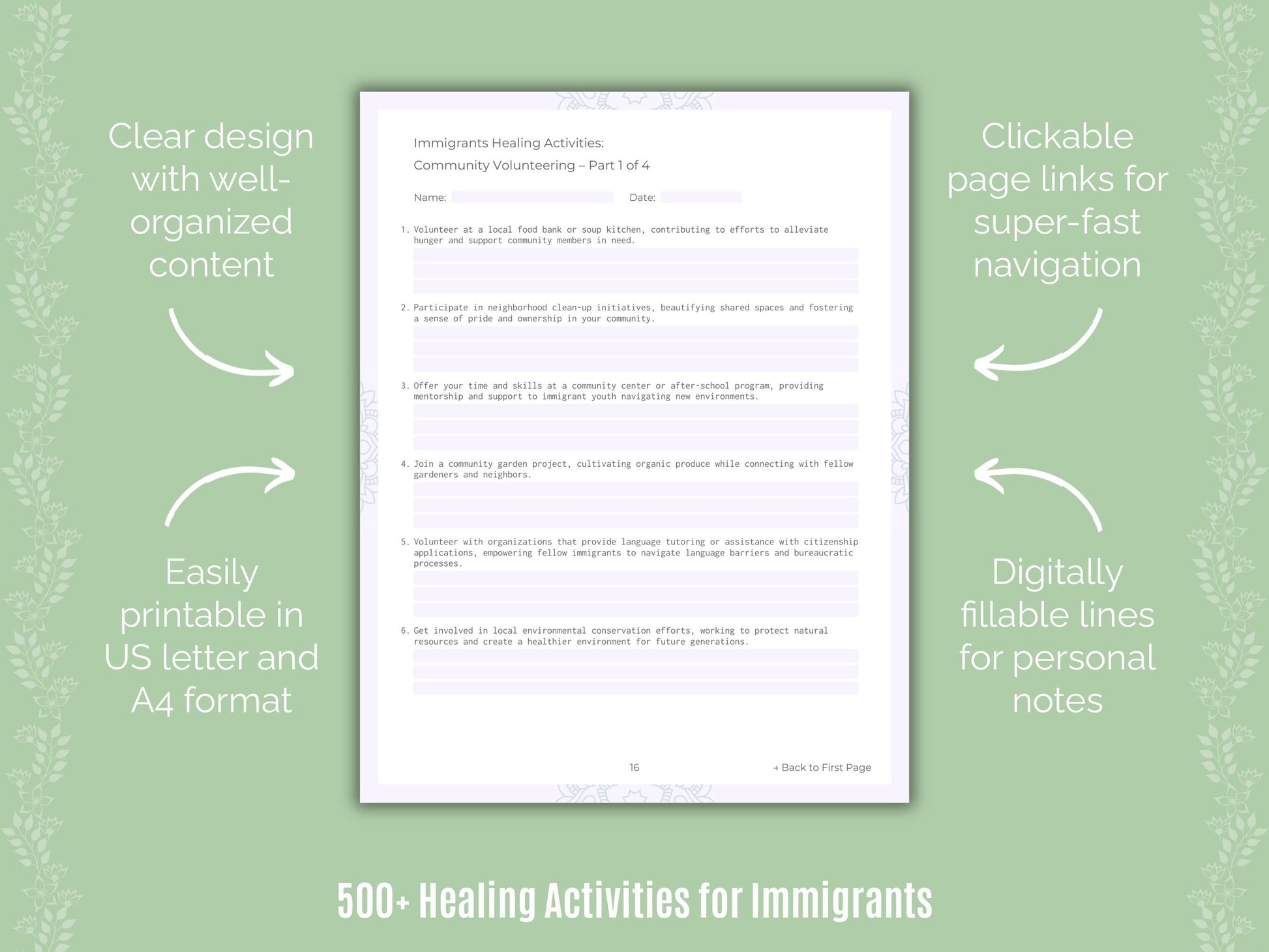 Immigrants Mental Health Counseling Templates