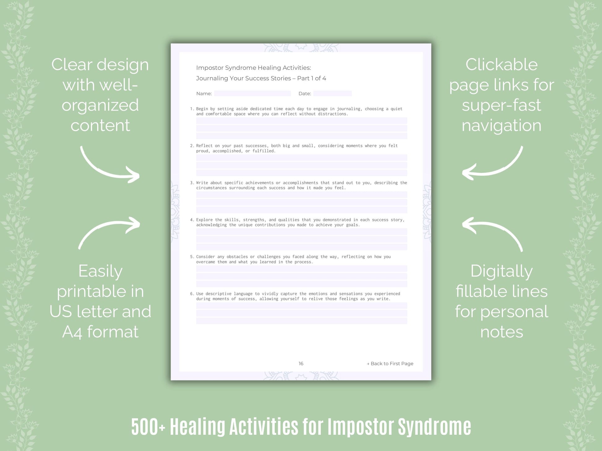 Impostor Syndrome Mental Health Counseling Templates