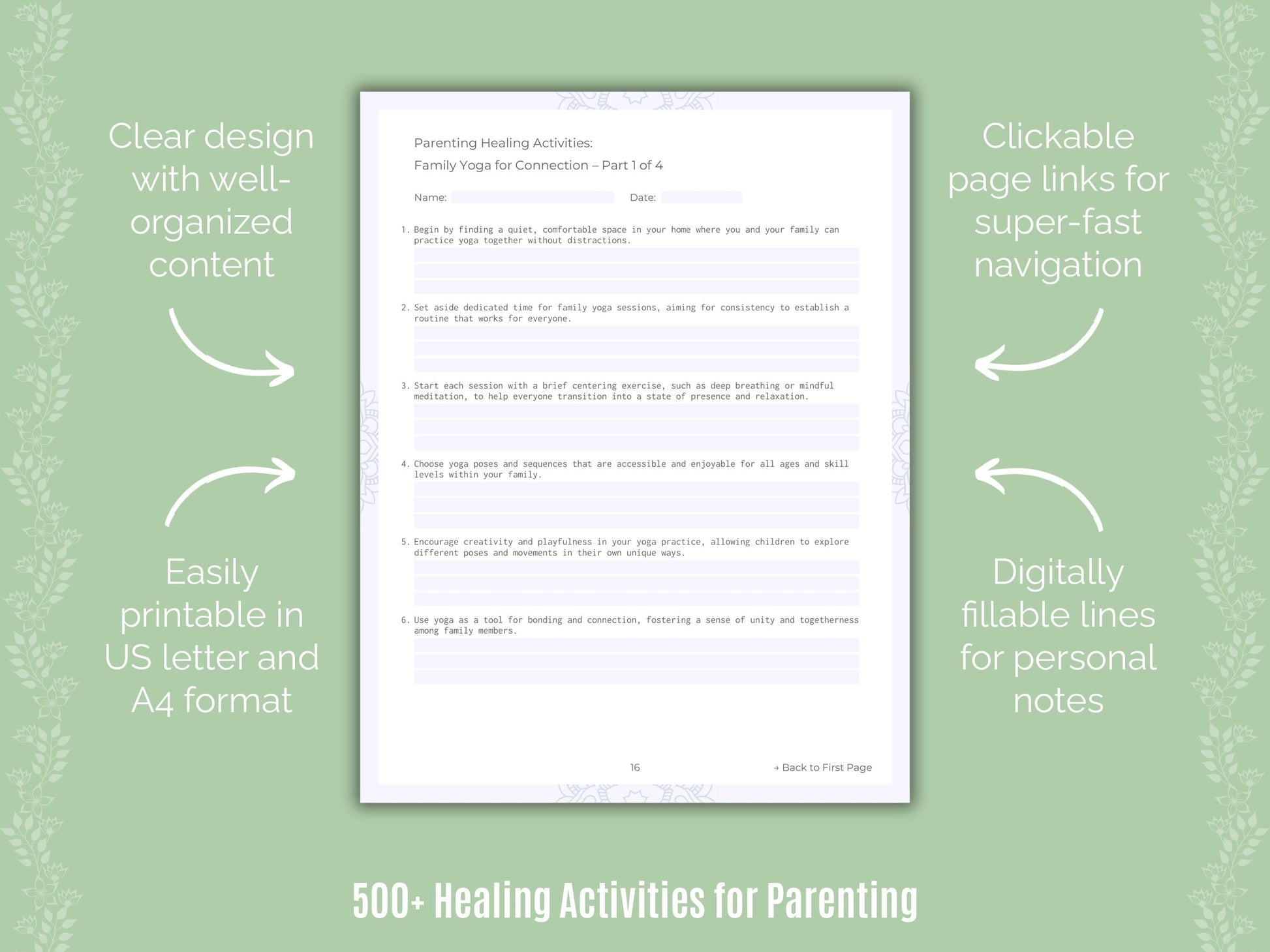 Parenting Mental Health Counseling Templates