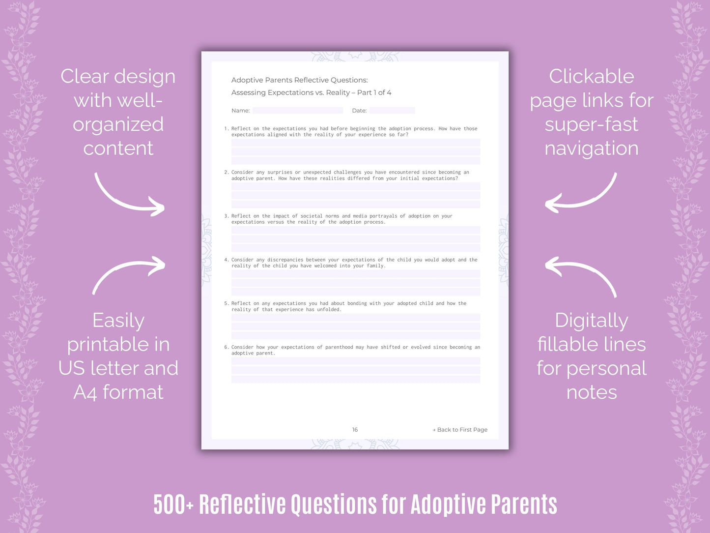 Adoptive Parents Mental Health Counseling Templates