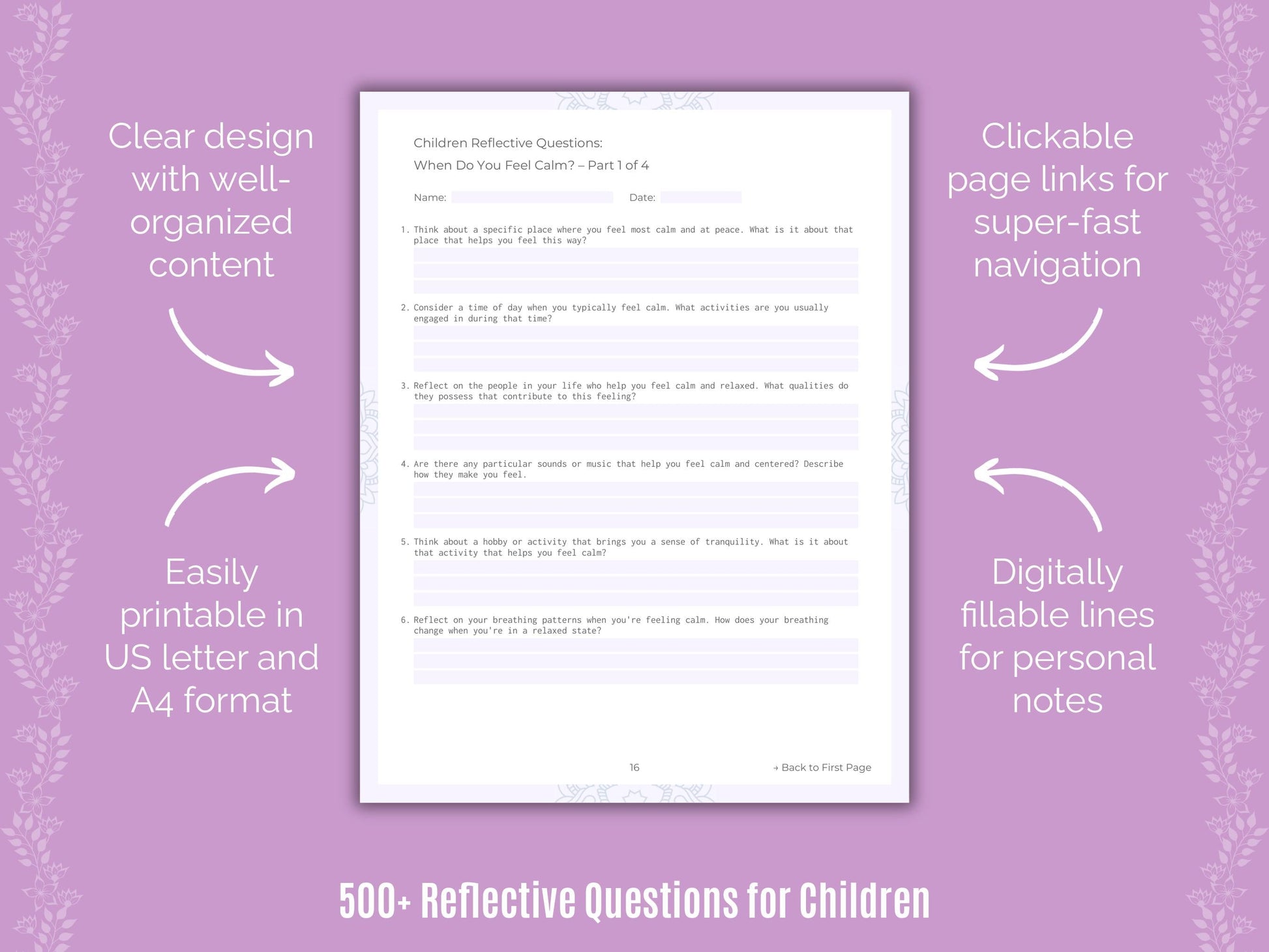 Children Mental Health Counseling Templates