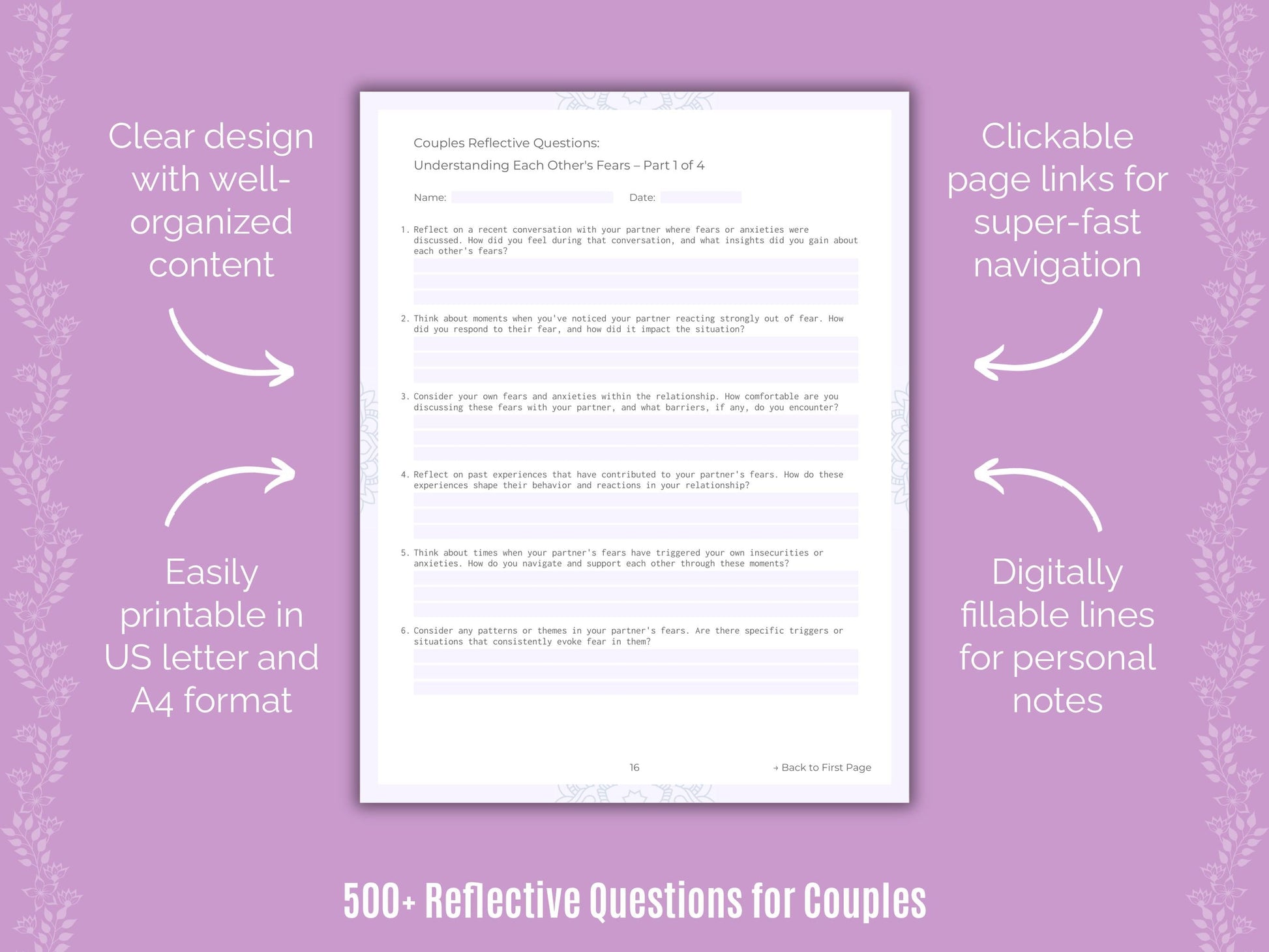 Couples Mental Health Counseling Templates