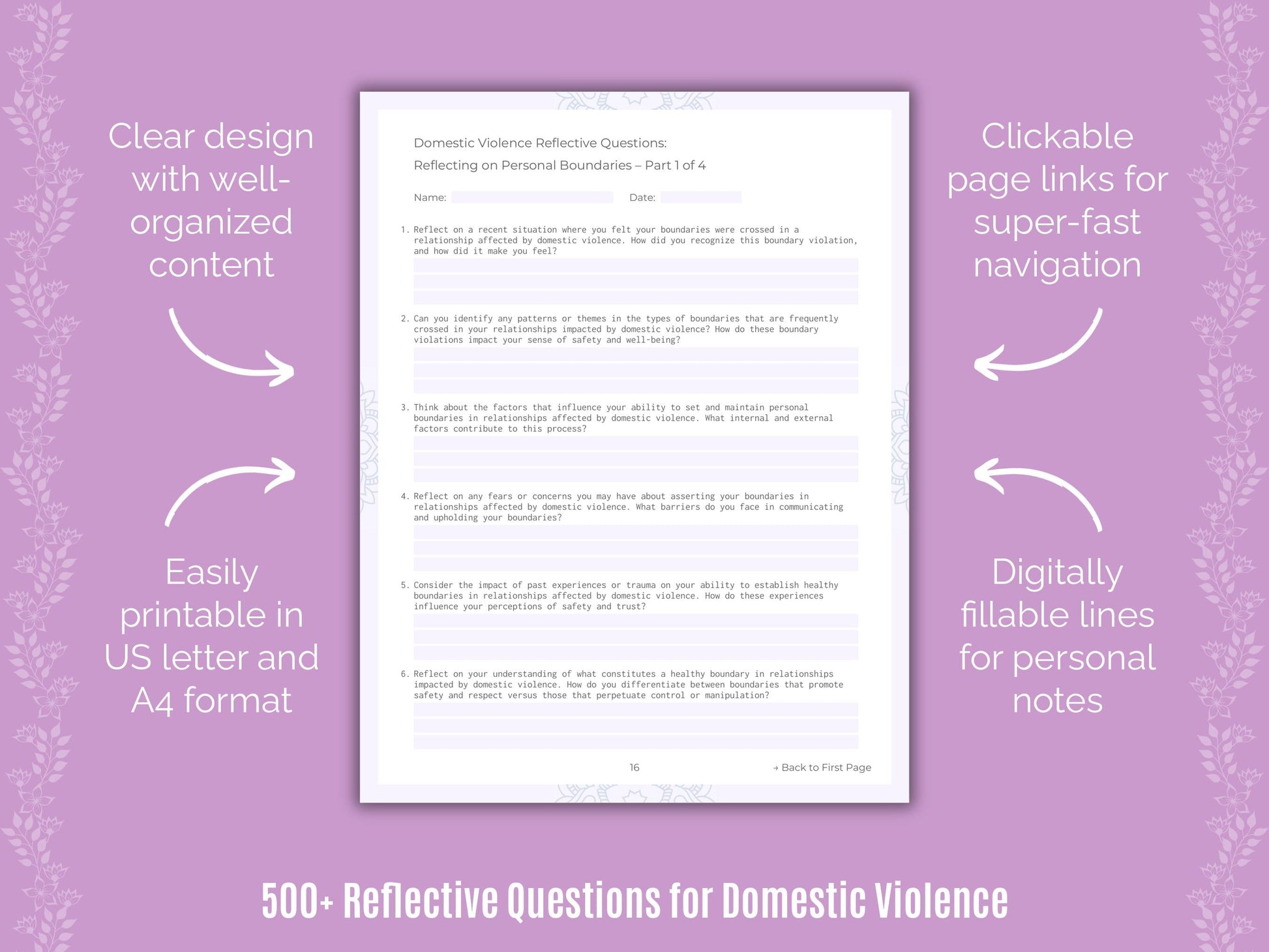 Domestic Violence Mental Health Counseling Templates