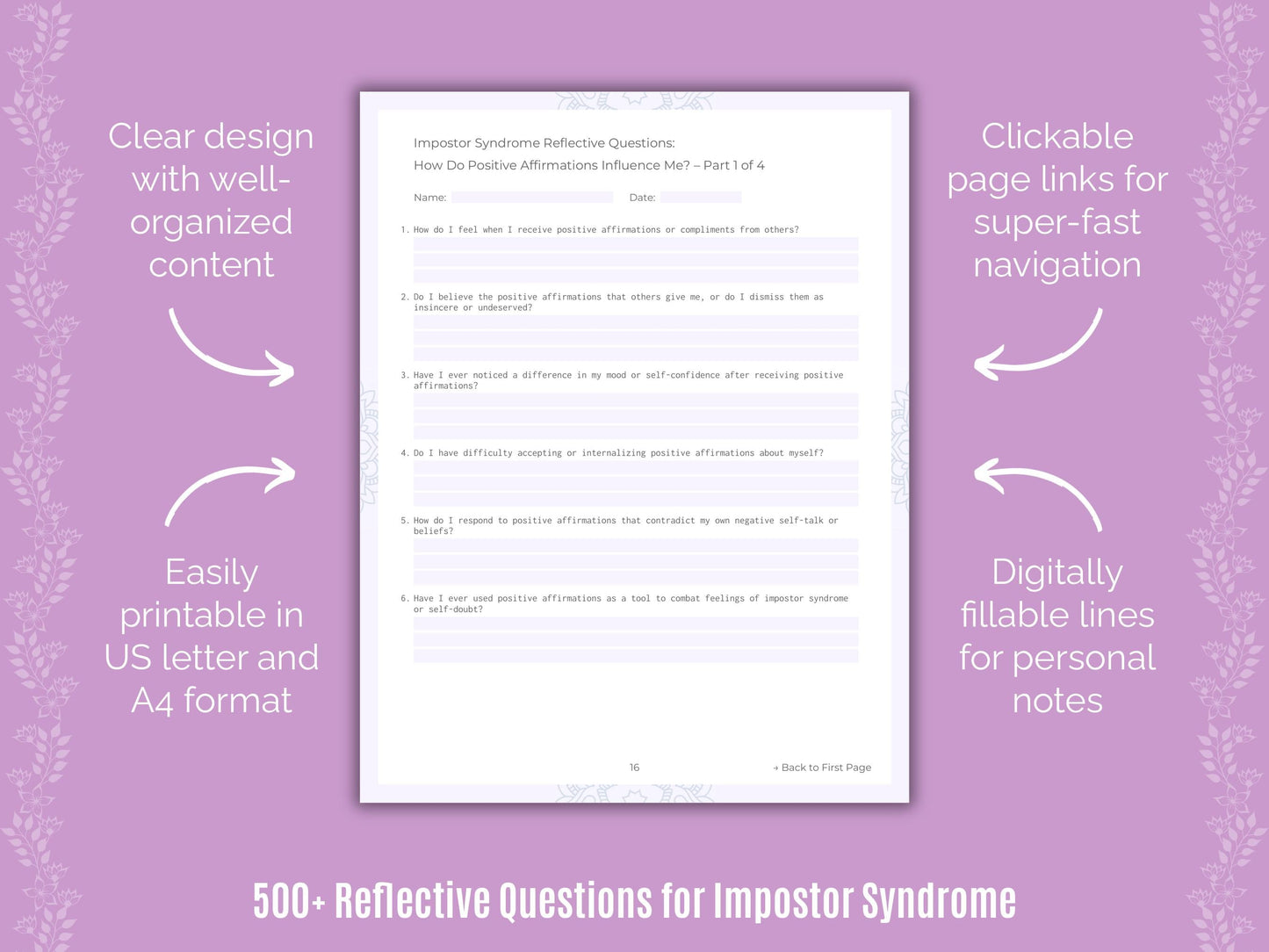 Impostor Syndrome Mental Health Counseling Templates