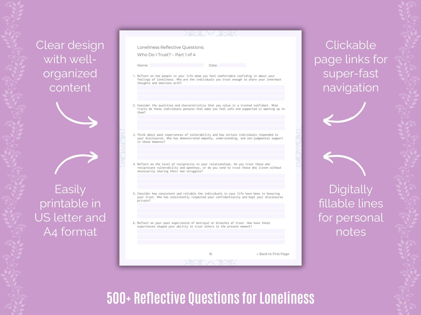 Loneliness Mental Health Counseling Templates