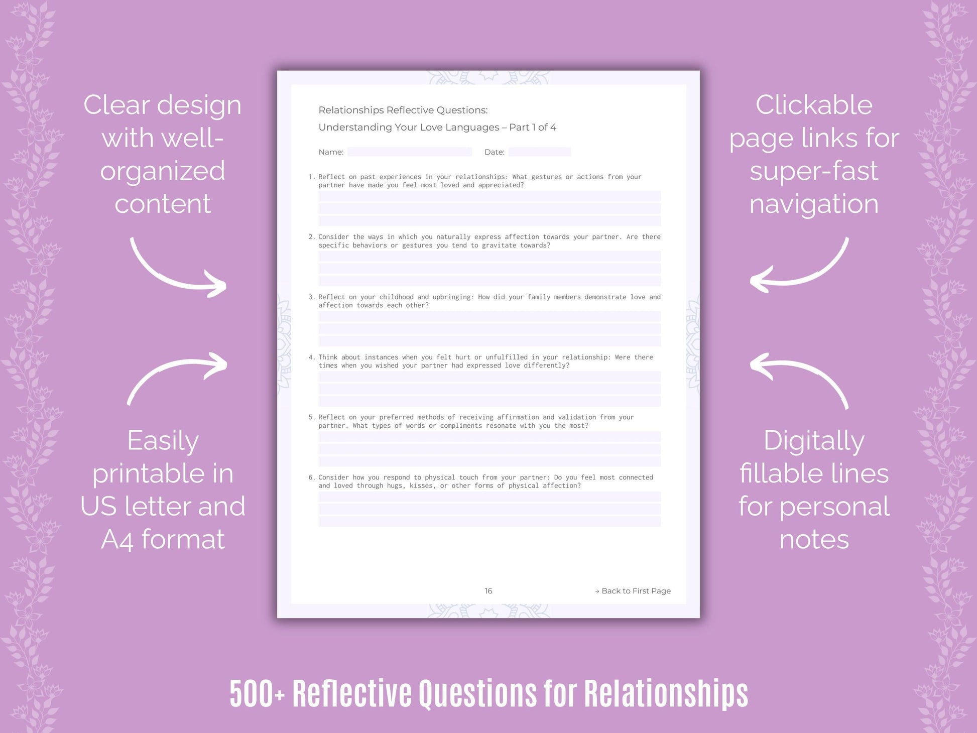 Relationships Mental Health Counseling Templates