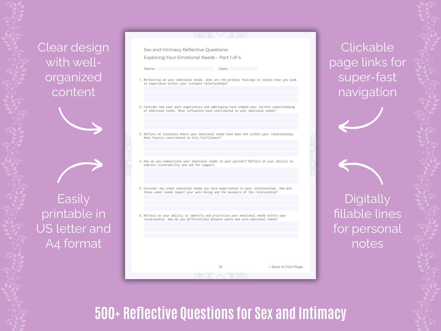 Sex and Intimacy Mental Health Counseling Templates