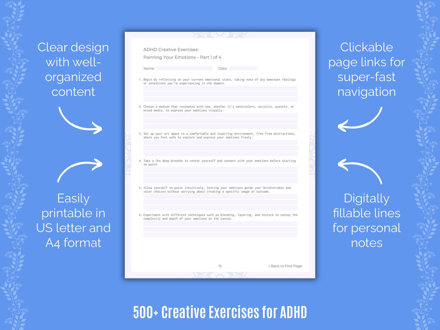 ADHD Mental Health Counseling Templates