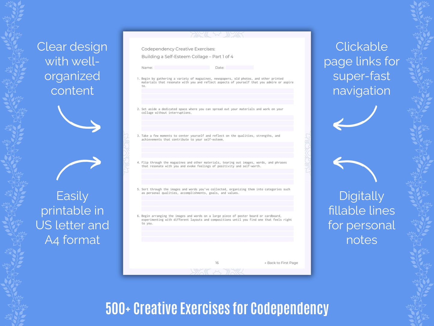 Codependency Mental Health Counseling Templates