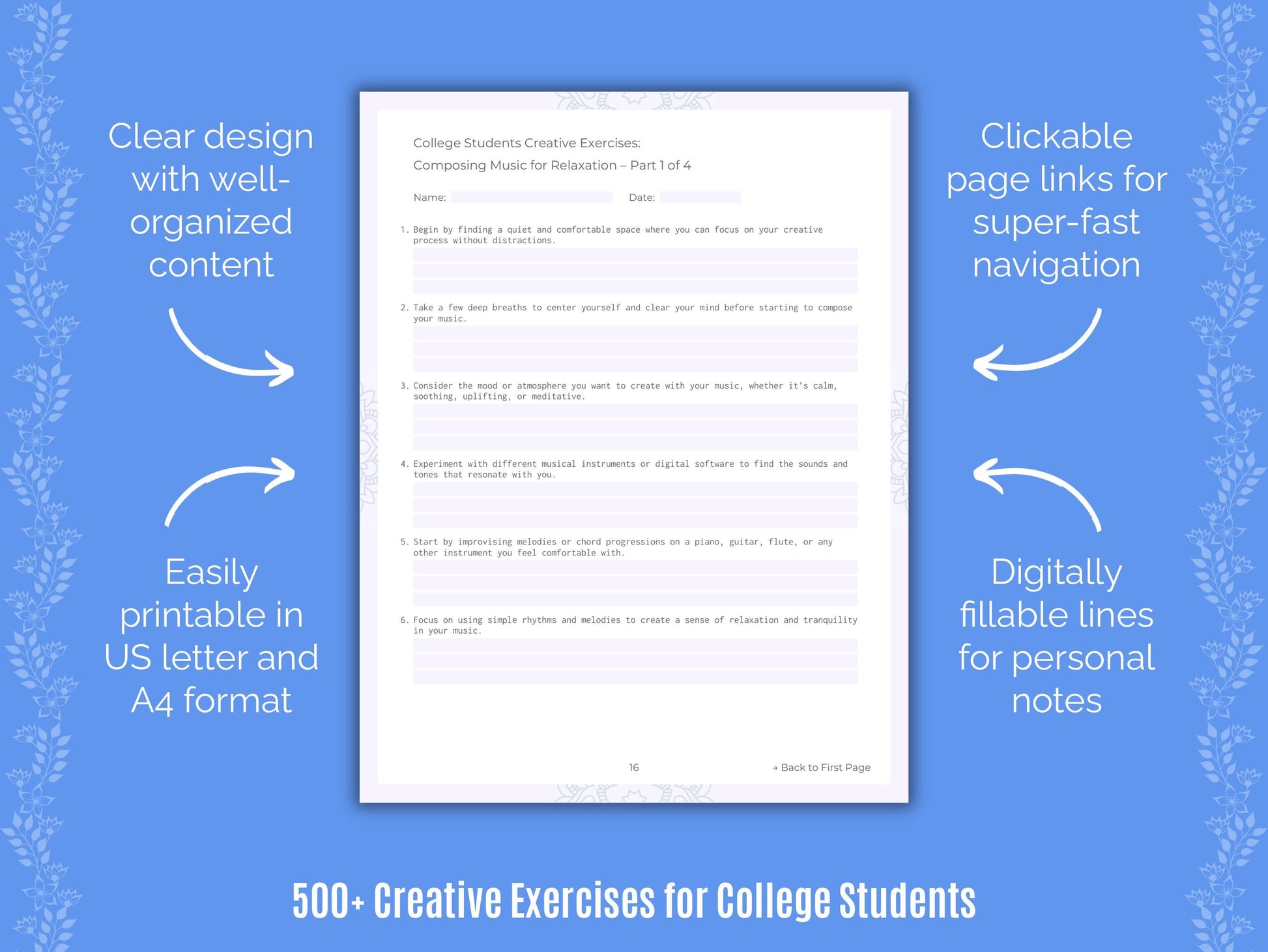 College Students Mental Health Counseling Templates