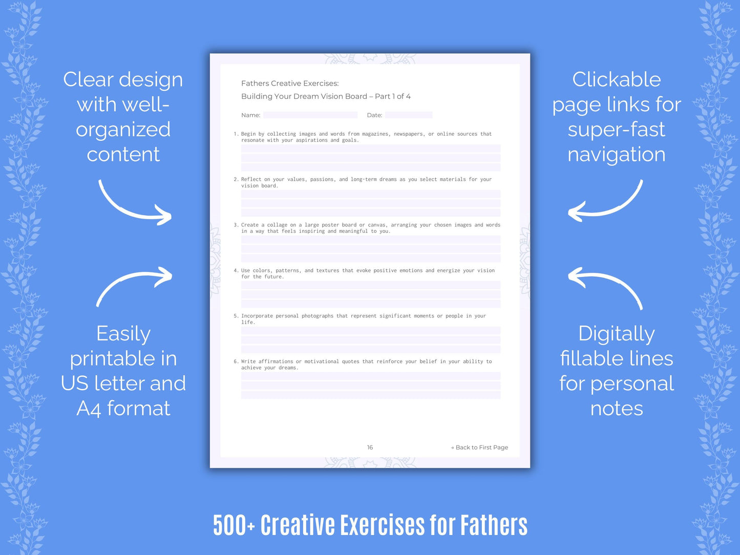 Fathers Mental Health Counseling Templates