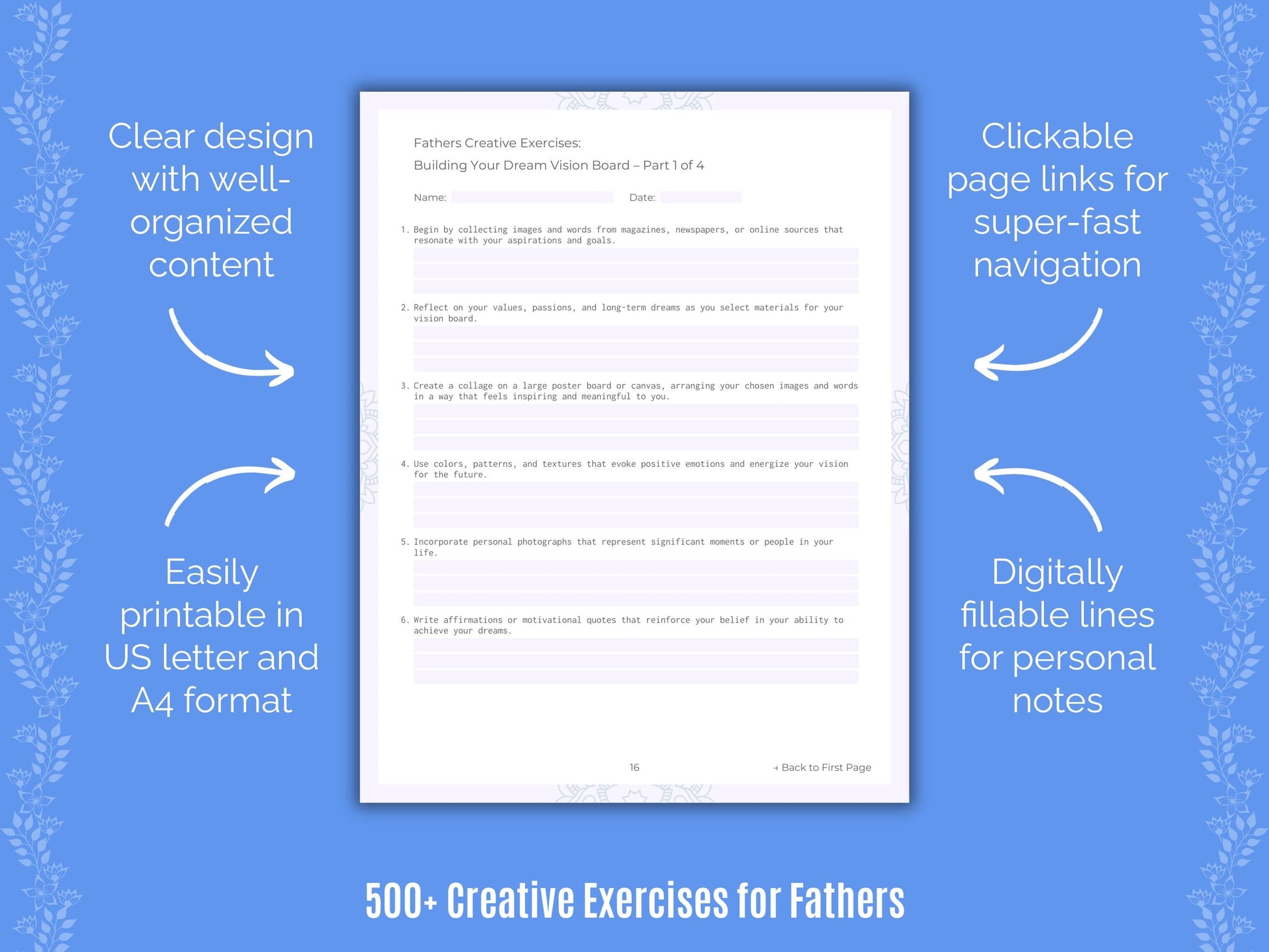 Fathers Mental Health Counseling Templates