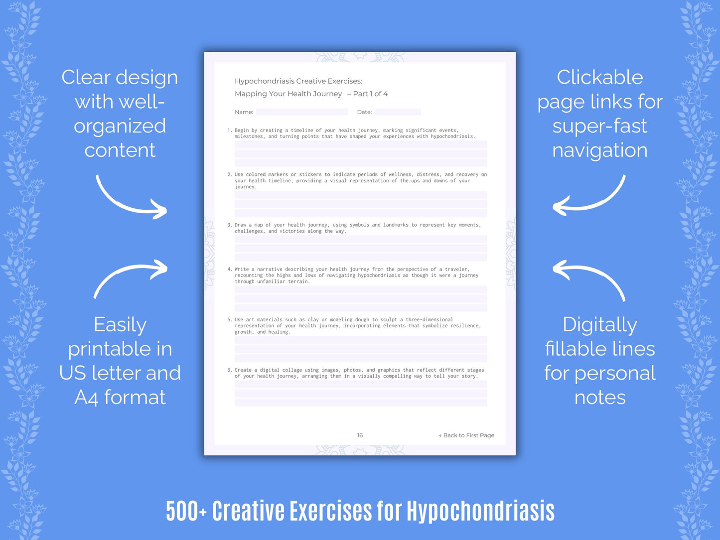 Hypochondriasis Mental Health Counseling Templates