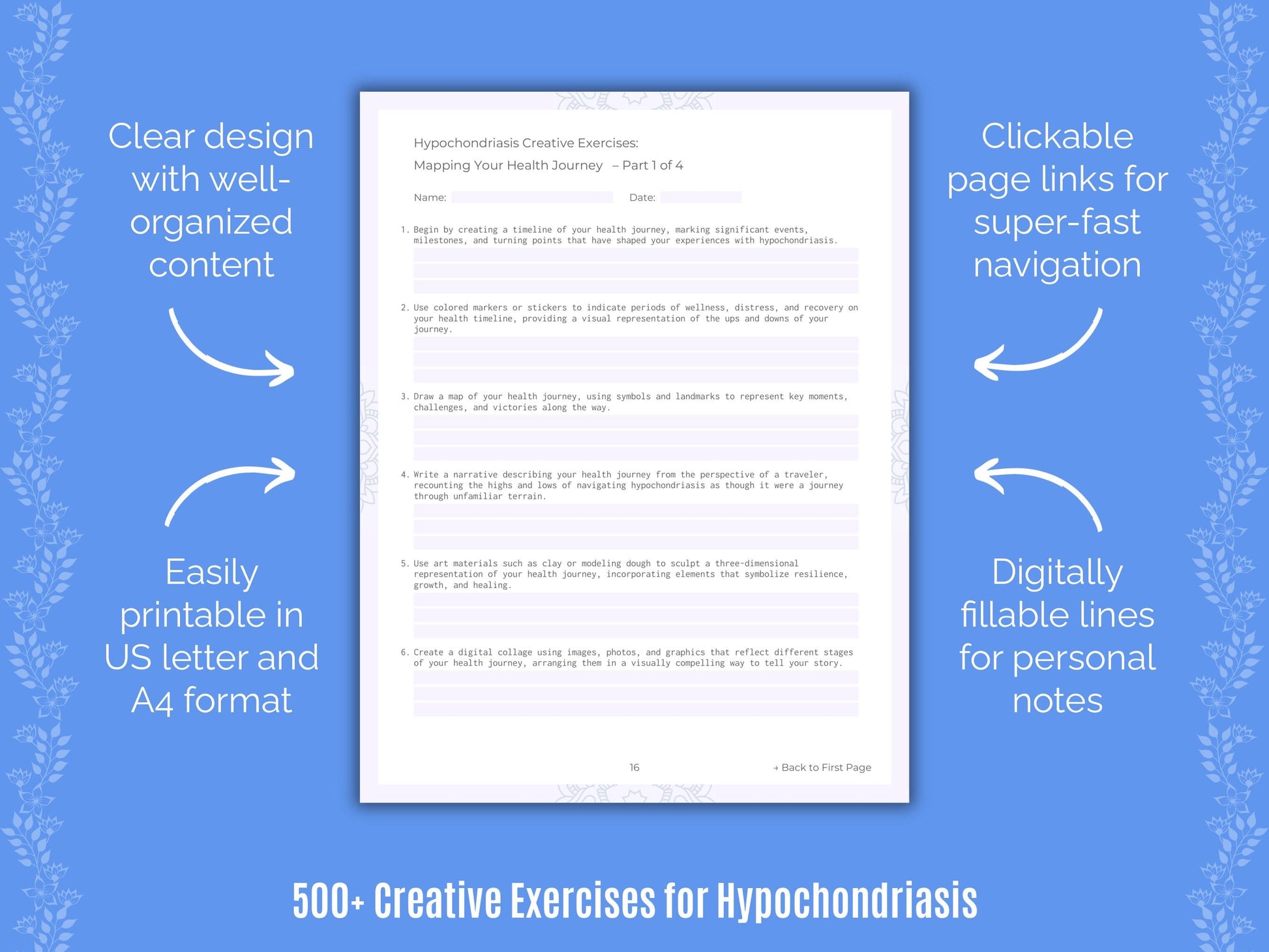 Hypochondriasis Mental Health Counseling Templates