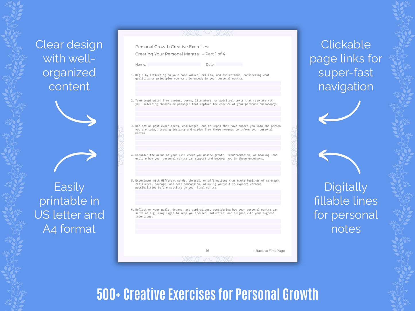 Personal Growth Mental Health Counseling Templates