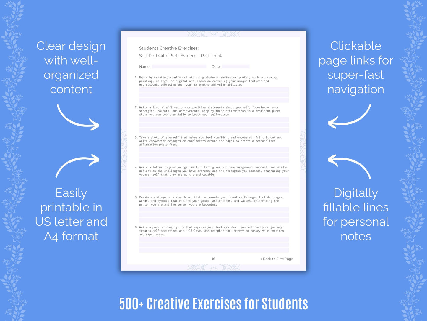 Students Mental Health Counseling Templates