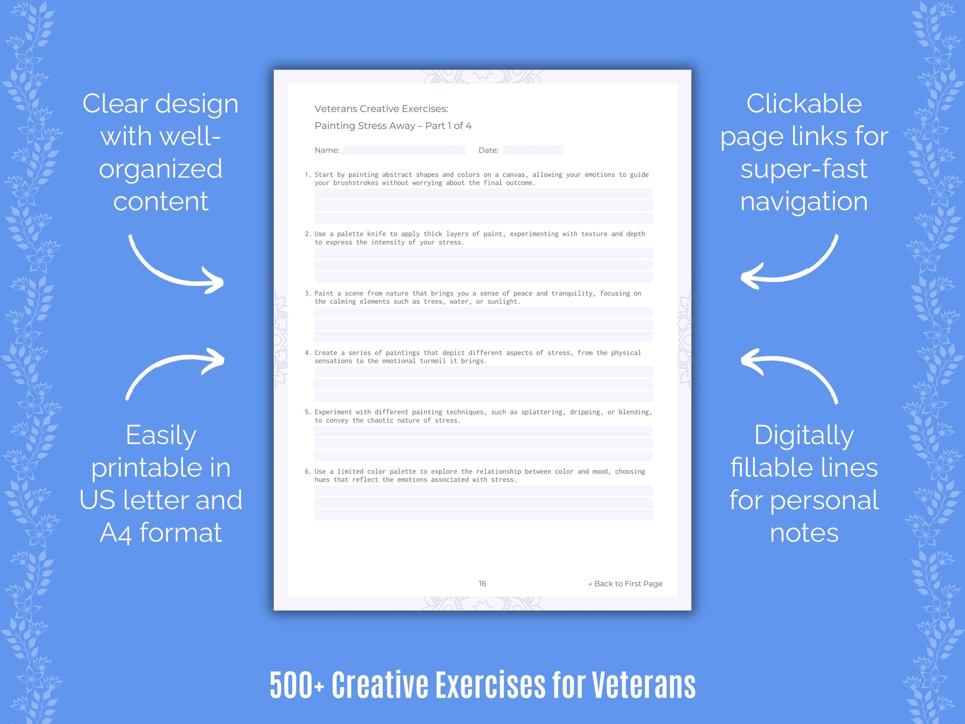 Veterans Mental Health Counseling Templates