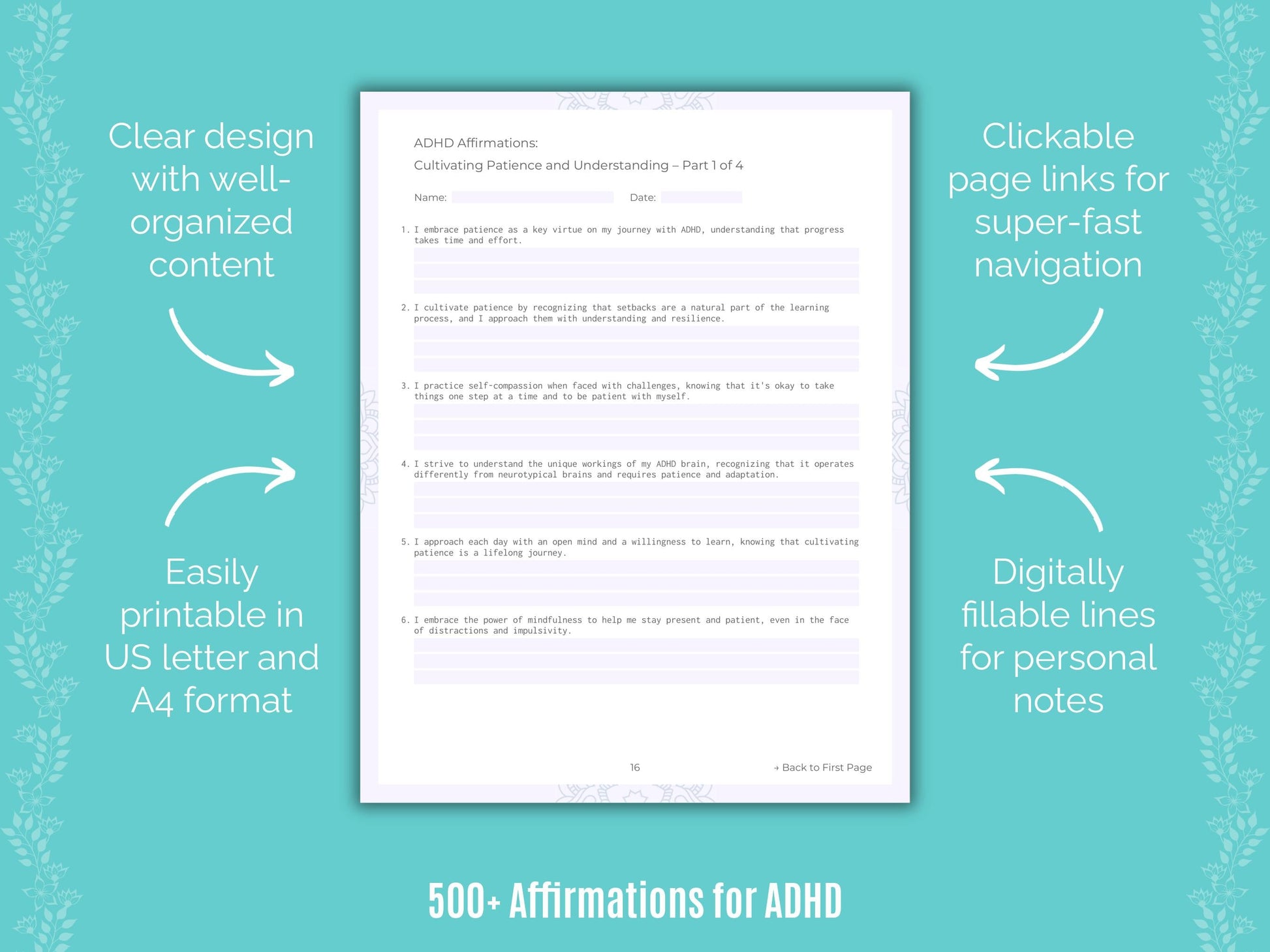 ADHD Mental Health Counseling Templates