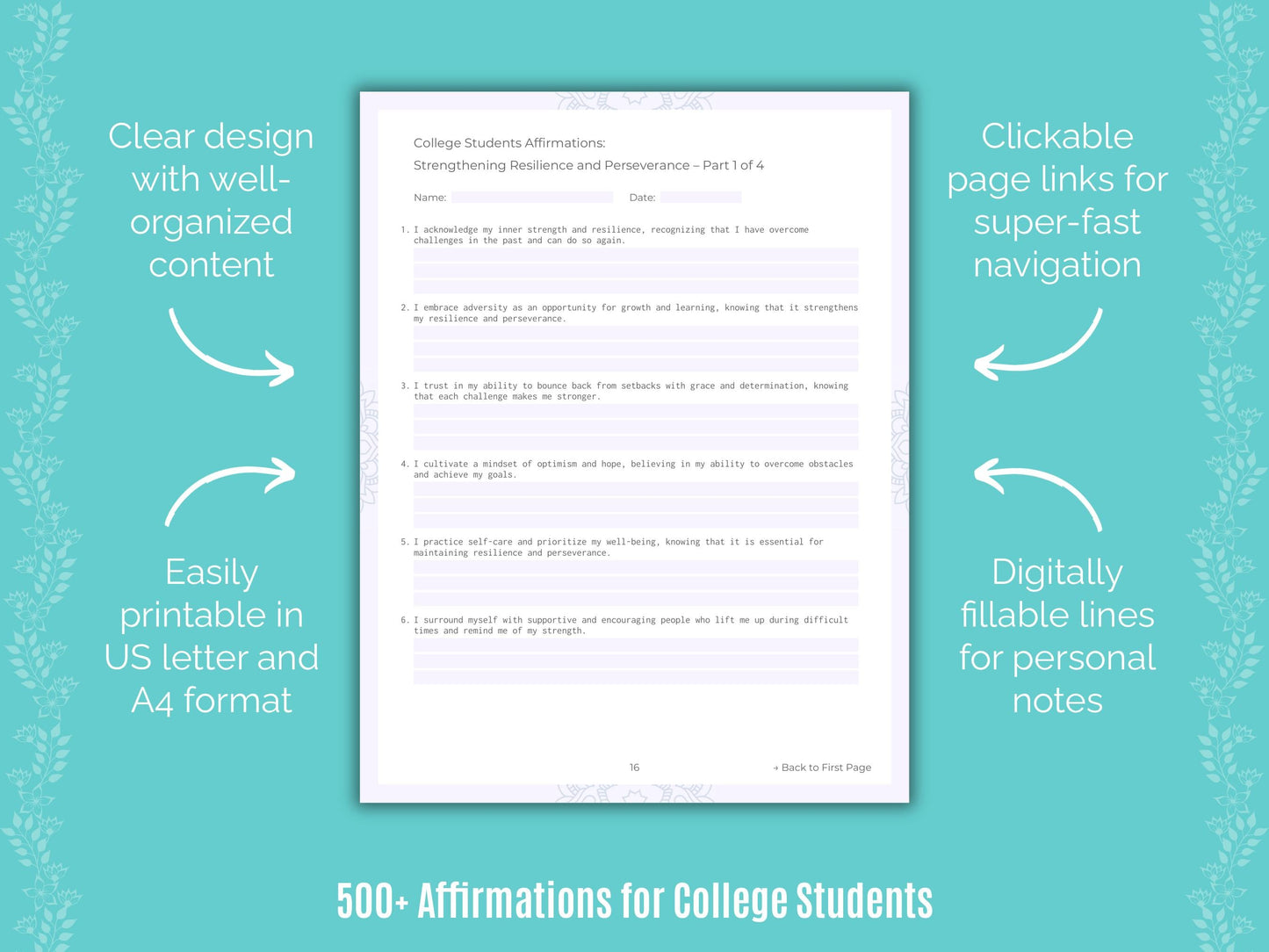 College Students Mental Health Counseling Templates