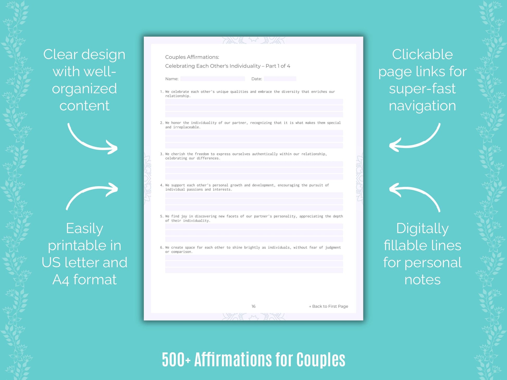 Couples Mental Health Counseling Templates