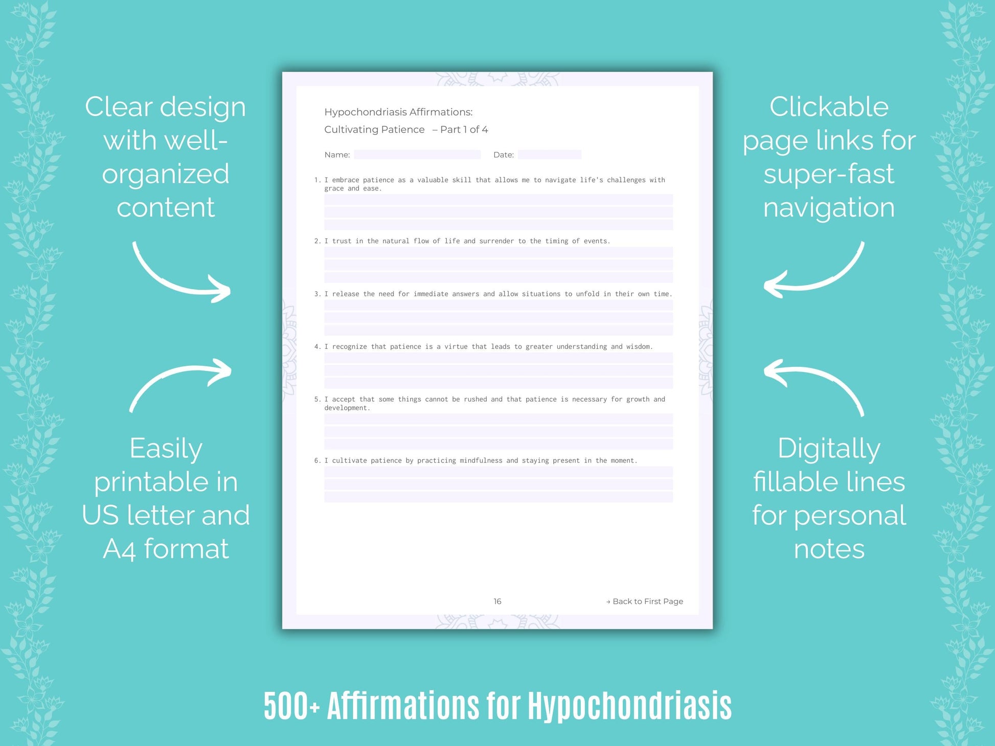 Hypochondriasis Mental Health Counseling Templates