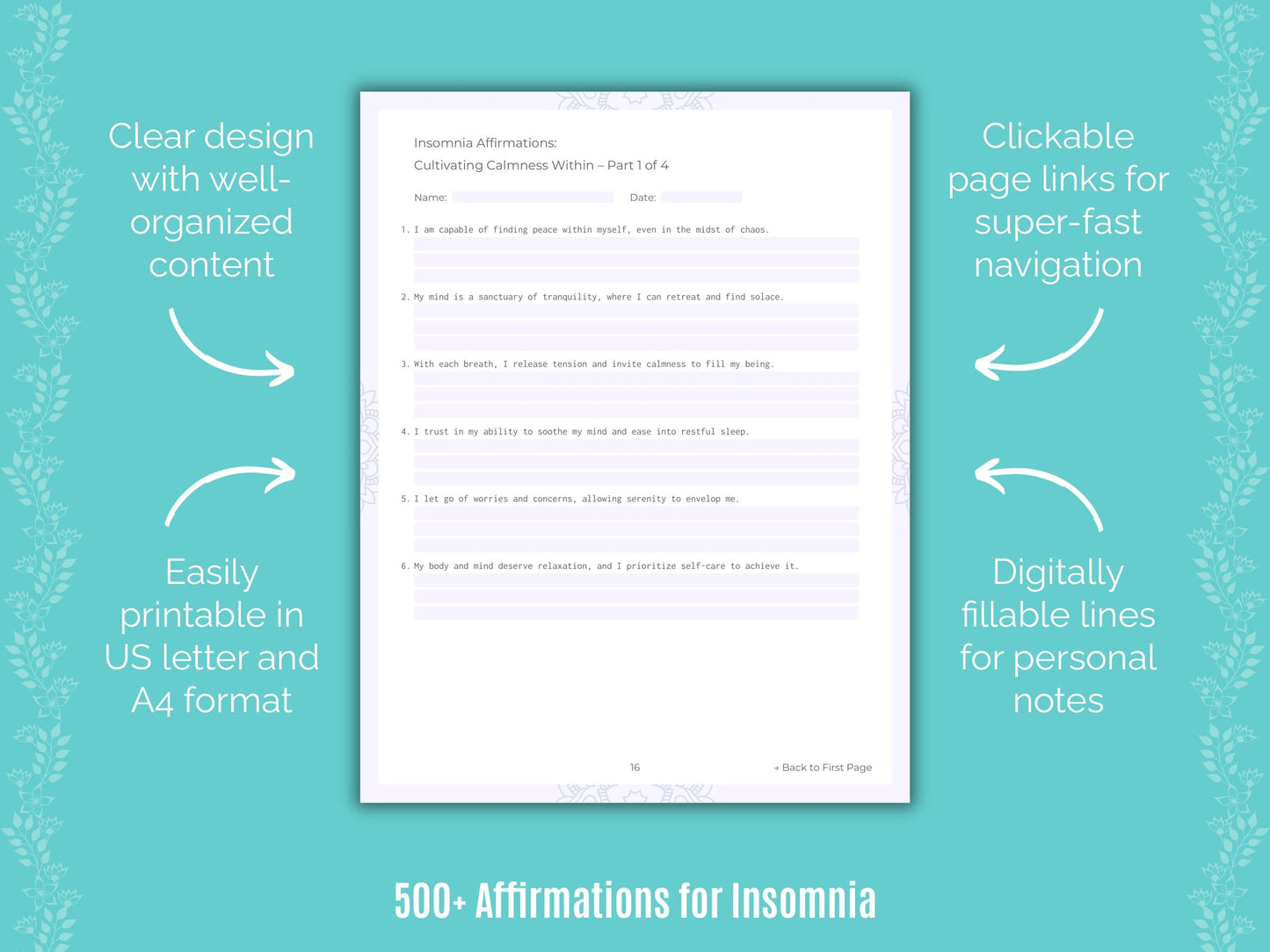 Insomnia Mental Health Counseling Templates