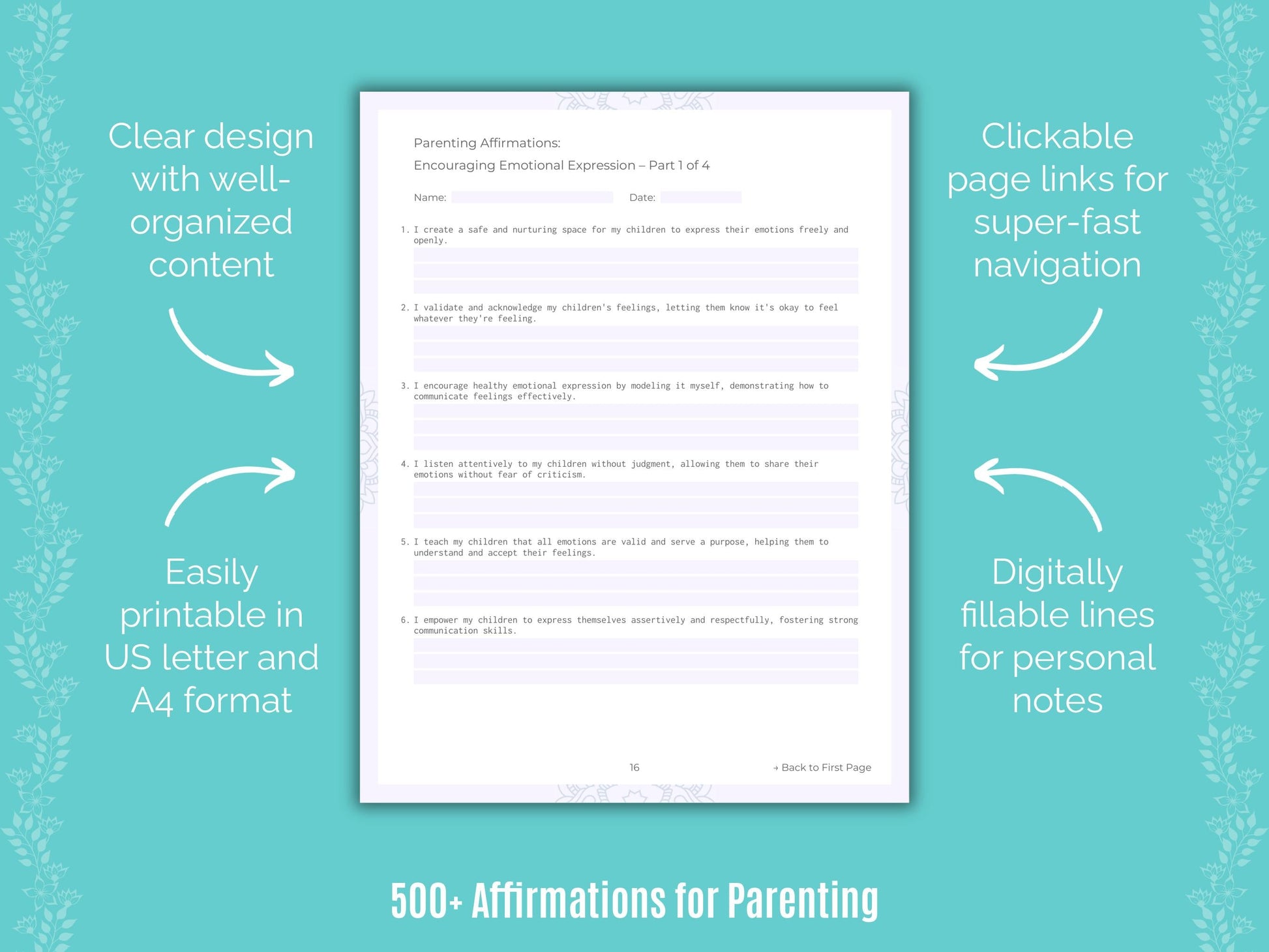 Parenting Mental Health Counseling Templates