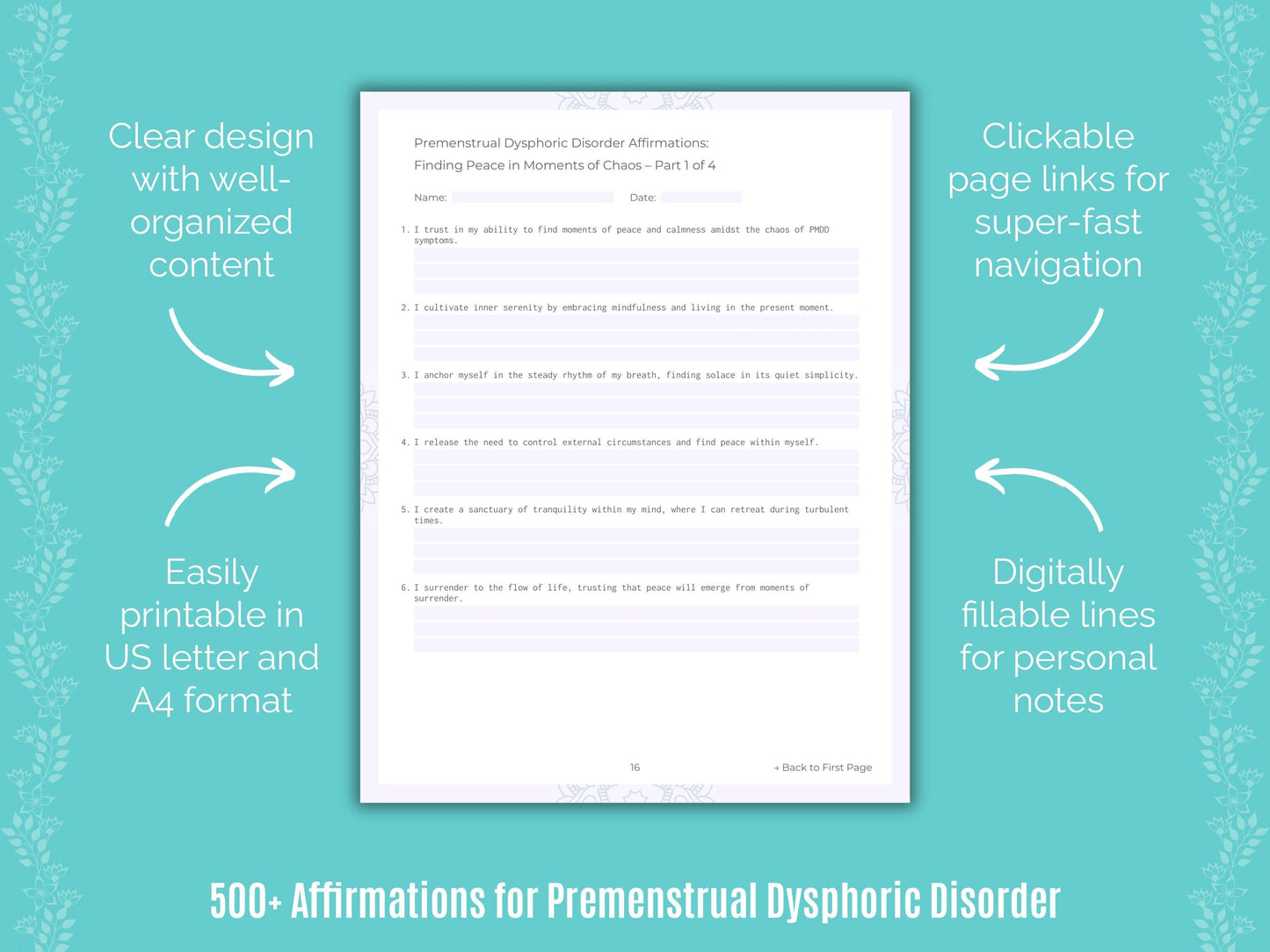 Premenstrual Dysphoric Disorder Mental Health Counseling Templates