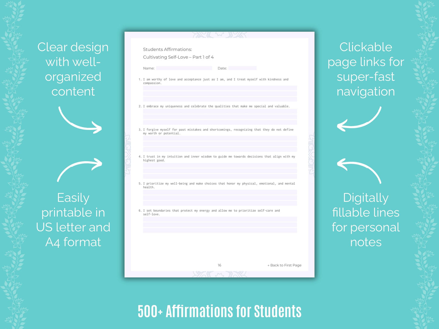 Students Mental Health Counseling Templates