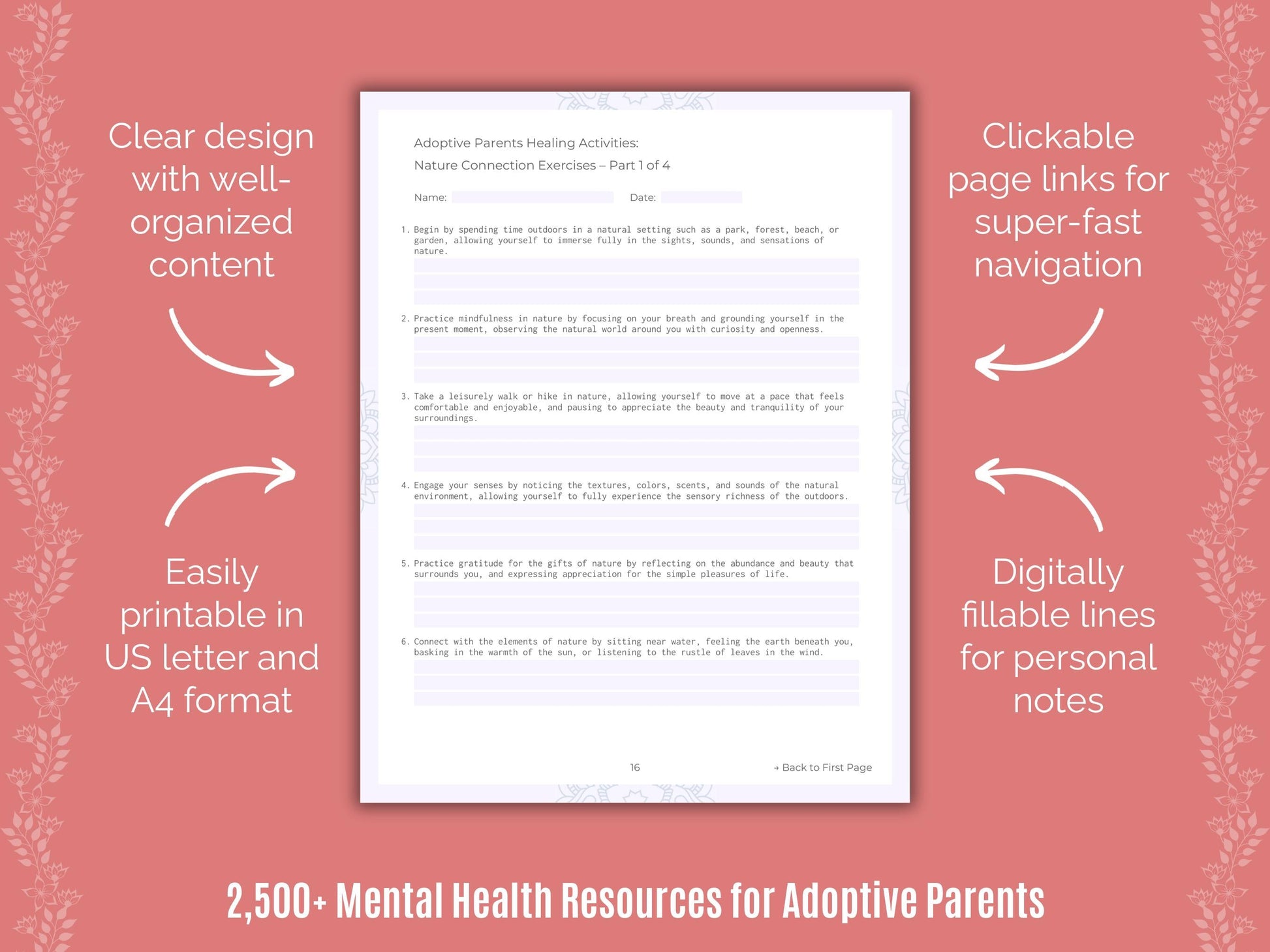 Adoptive Parents Mental Health Counselor Cheat Sheets