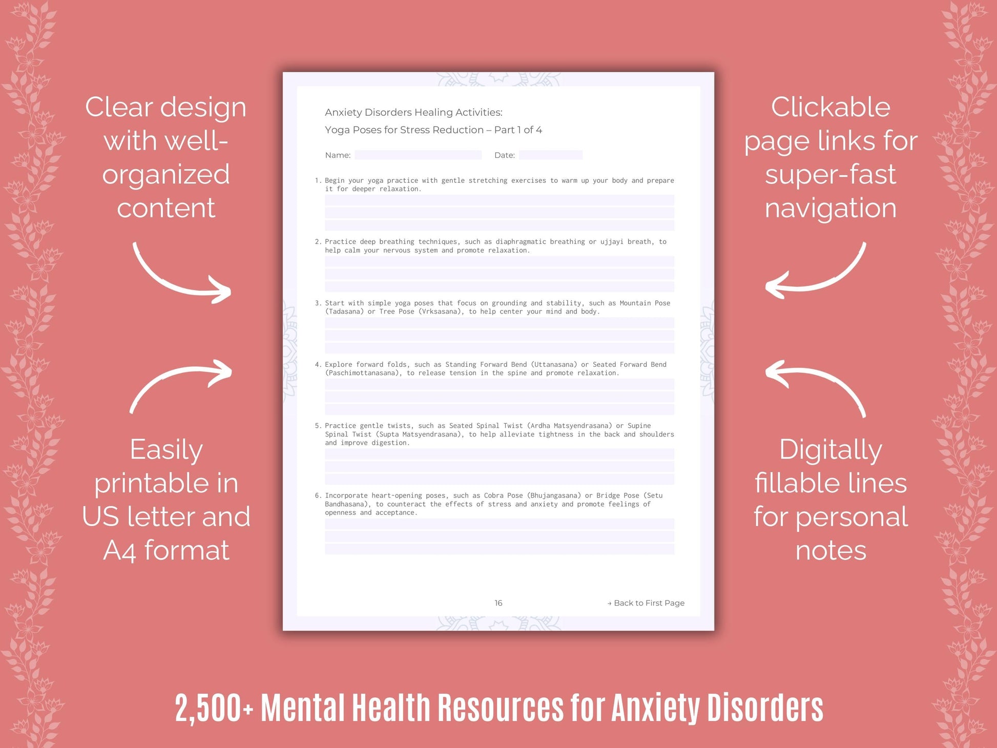 Anxiety Disorders Mental Health Counselor Cheat Sheets