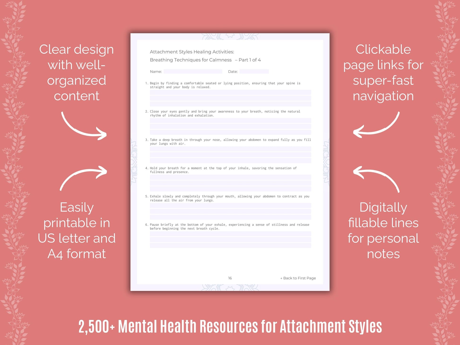 Attachment Styles Mental Health Counselor Cheat Sheets