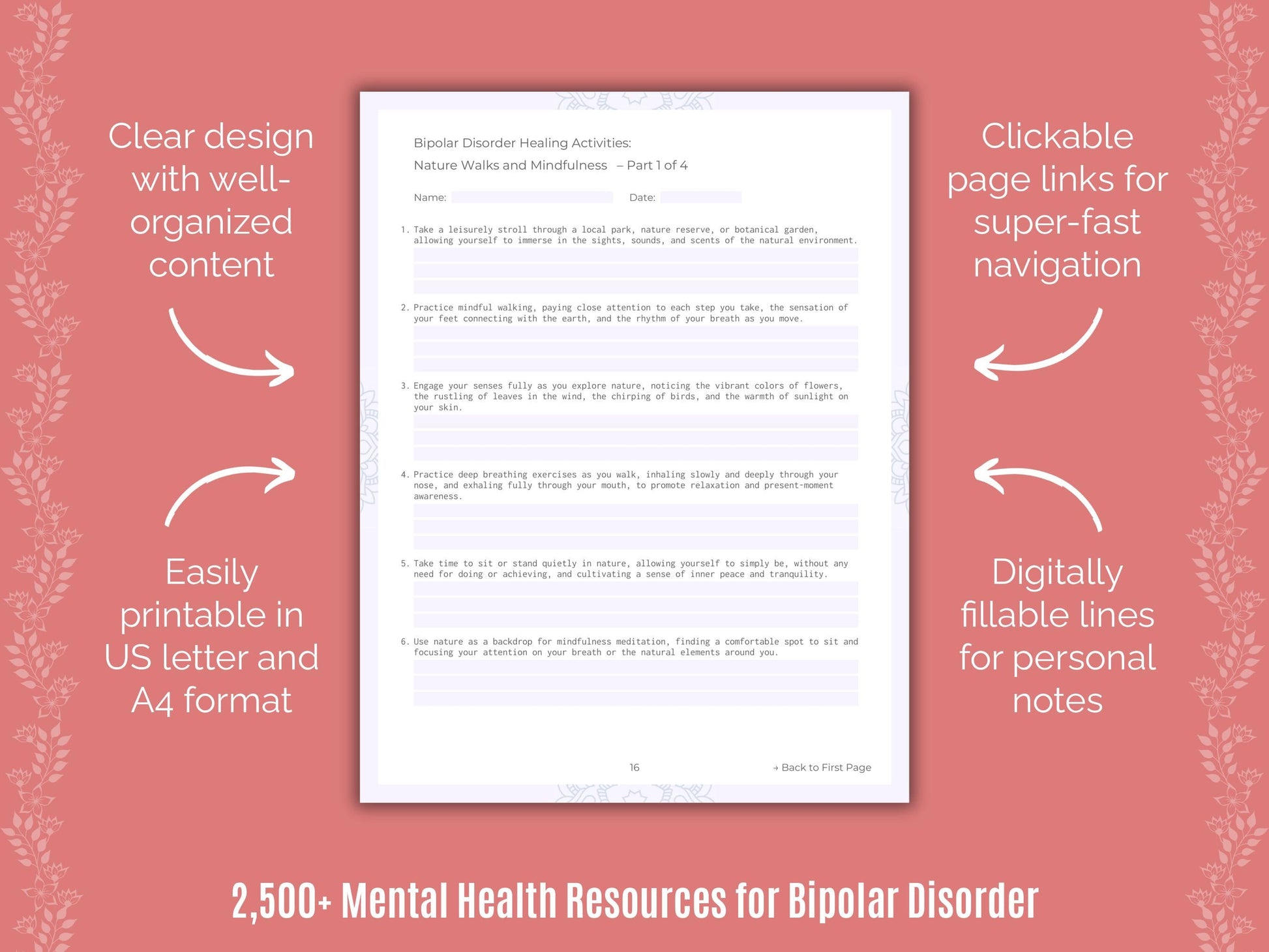 Bipolar Disorder Mental Health Counselor Cheat Sheets