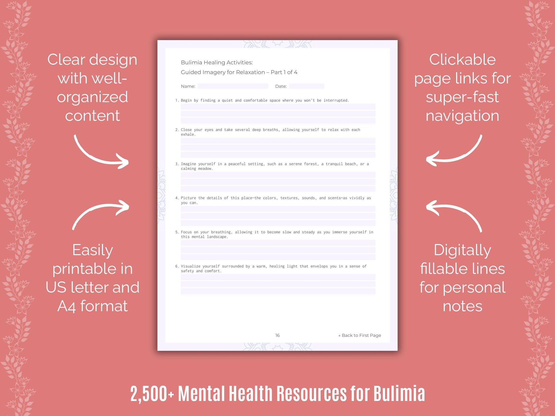 Bulimia Mental Health Counselor Cheat Sheets