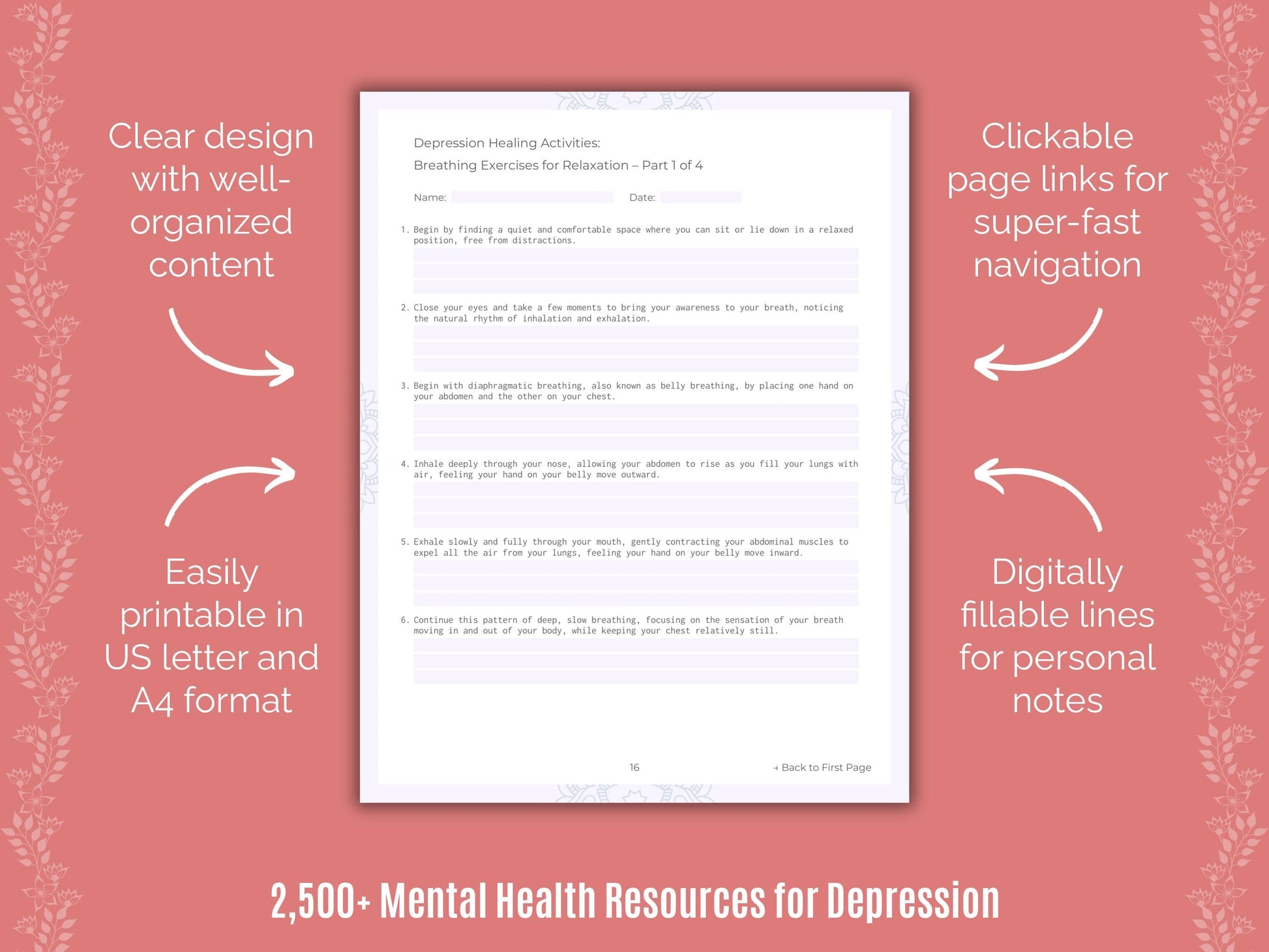 Depression Mental Health Counselor Cheat Sheets